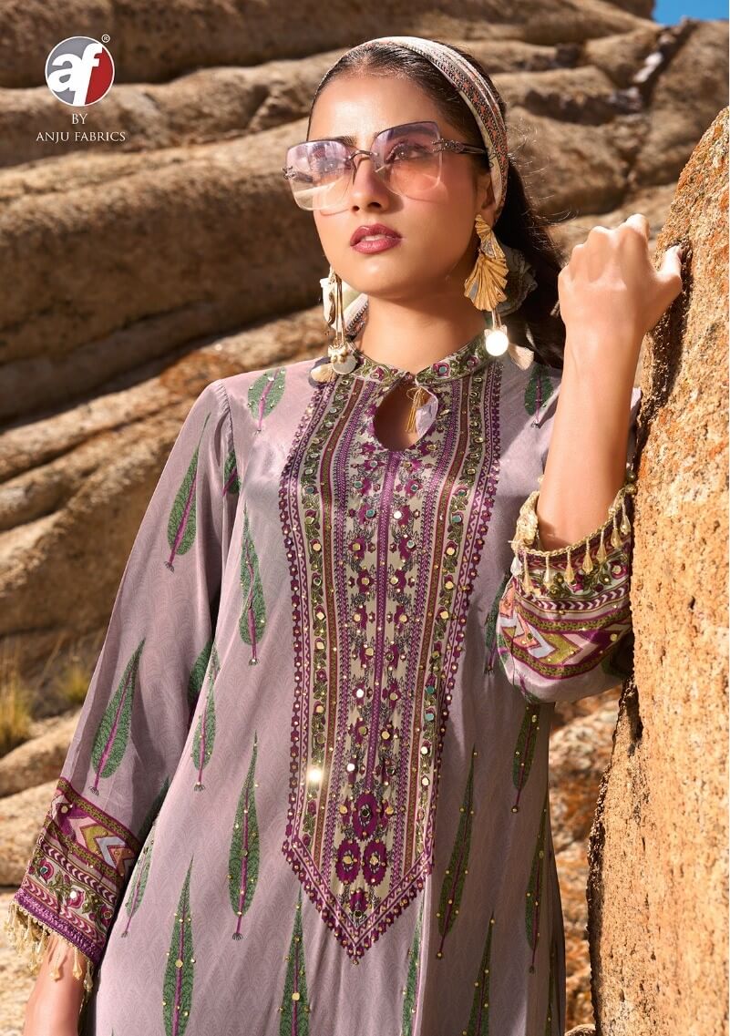 Anju Fabrics Deedar Vol 2 Gowns With Dupatta Catalog collection 6