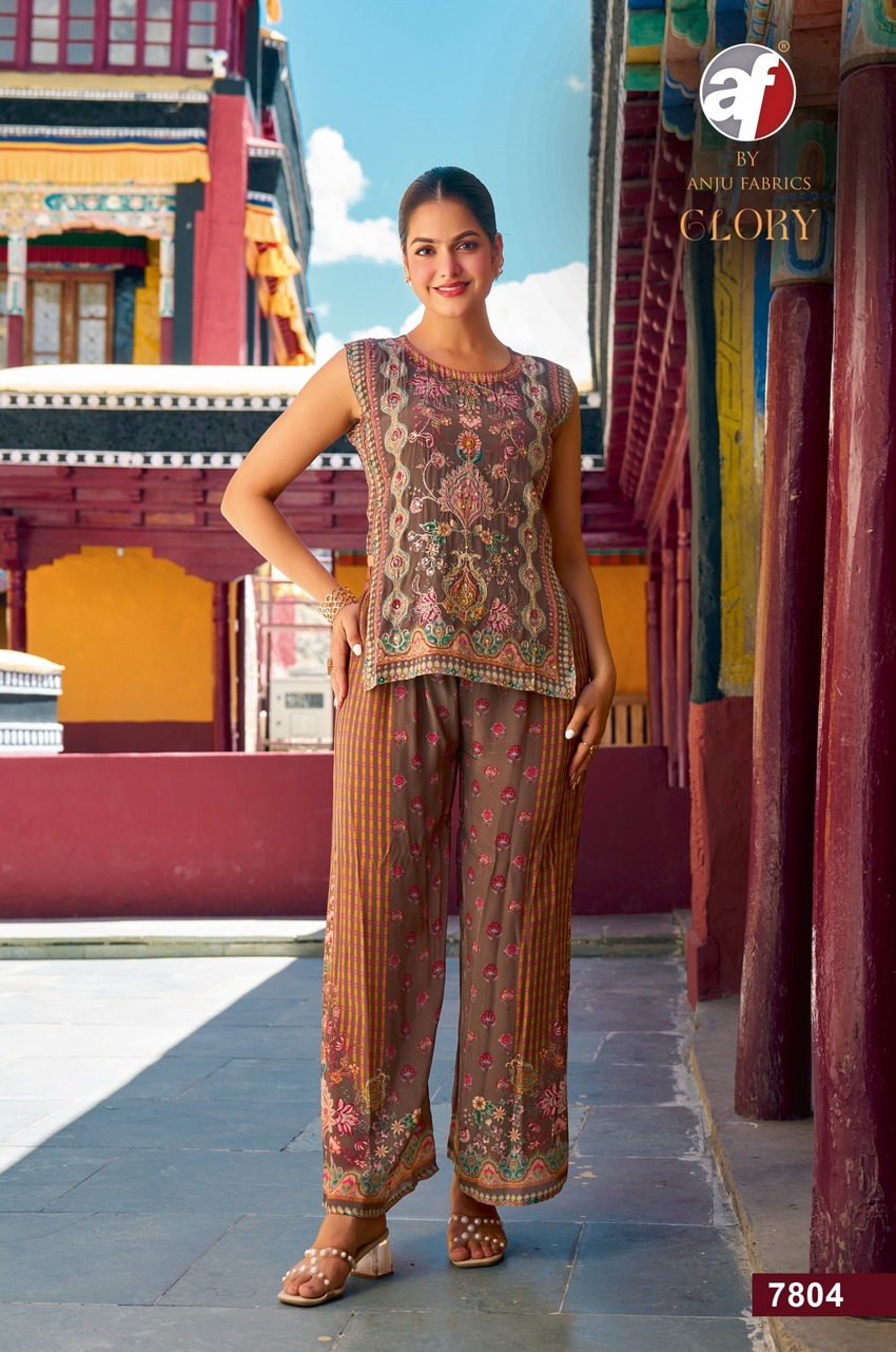 Anju Fabrics Glory Co Ord Set Catalog collection 1