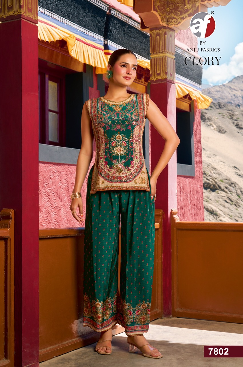 Anju Fabrics Glory Co Ord Set Catalog collection 3