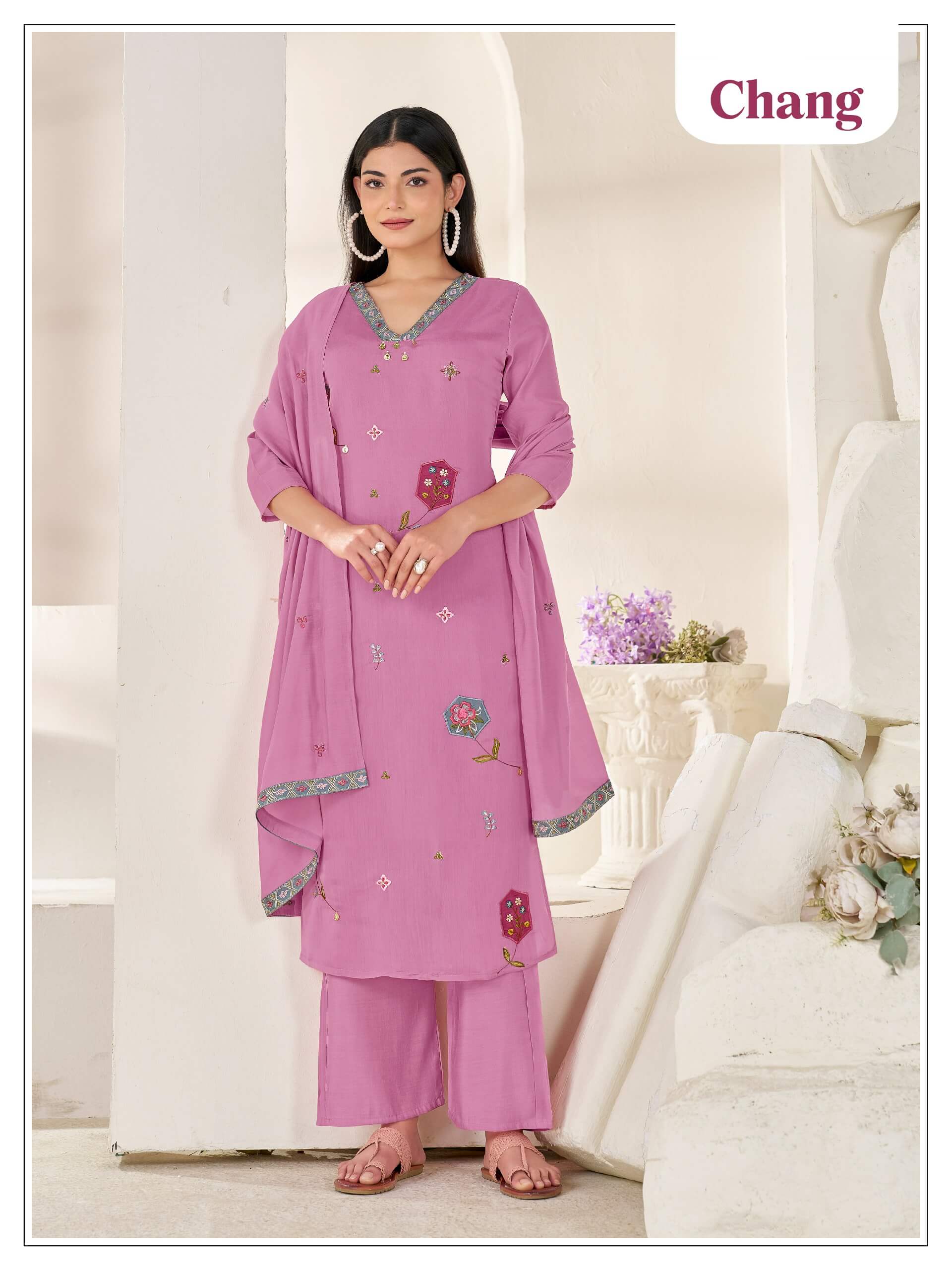 Aarvee Creation Chang Readymade Dress Size Set collection 4