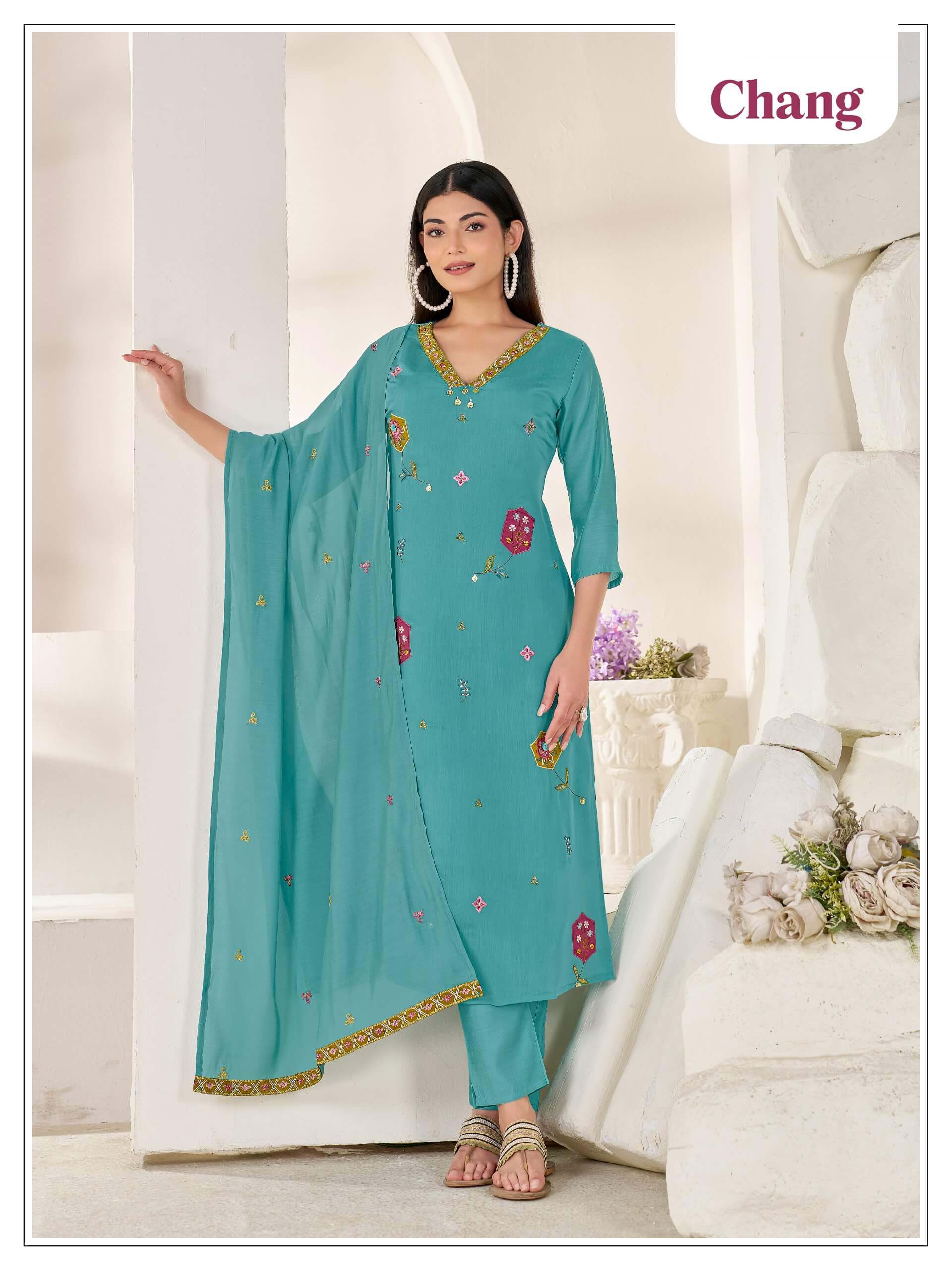 Aarvee Creation Chang Readymade Dress Size Set collection 1