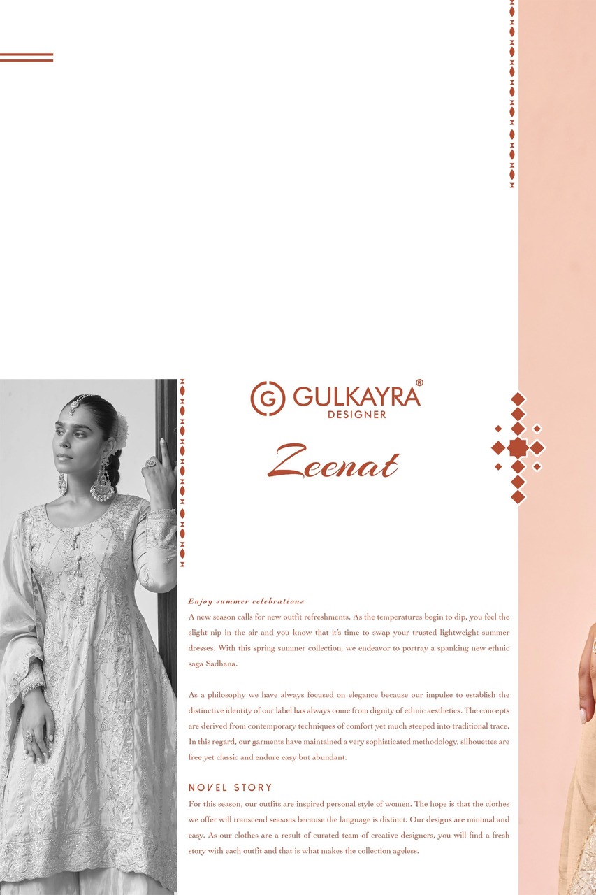 Gulkayra Zeenat Designer Salwar Suits Catalog collection 7