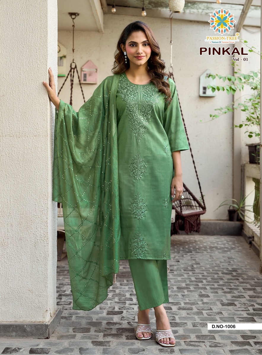 Passion Tree Pinkal Readymade Dress Catalog collection 8