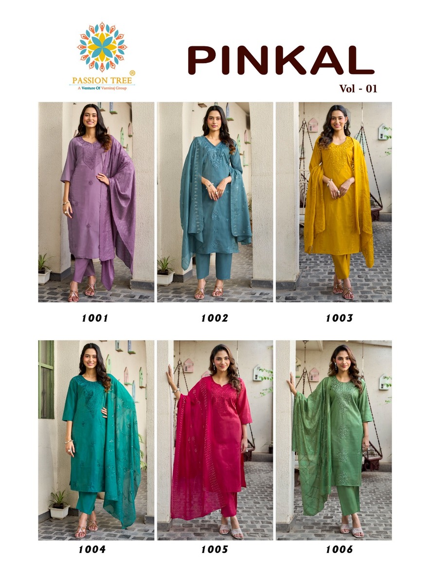Passion Tree Pinkal Readymade Dress Catalog collection 1