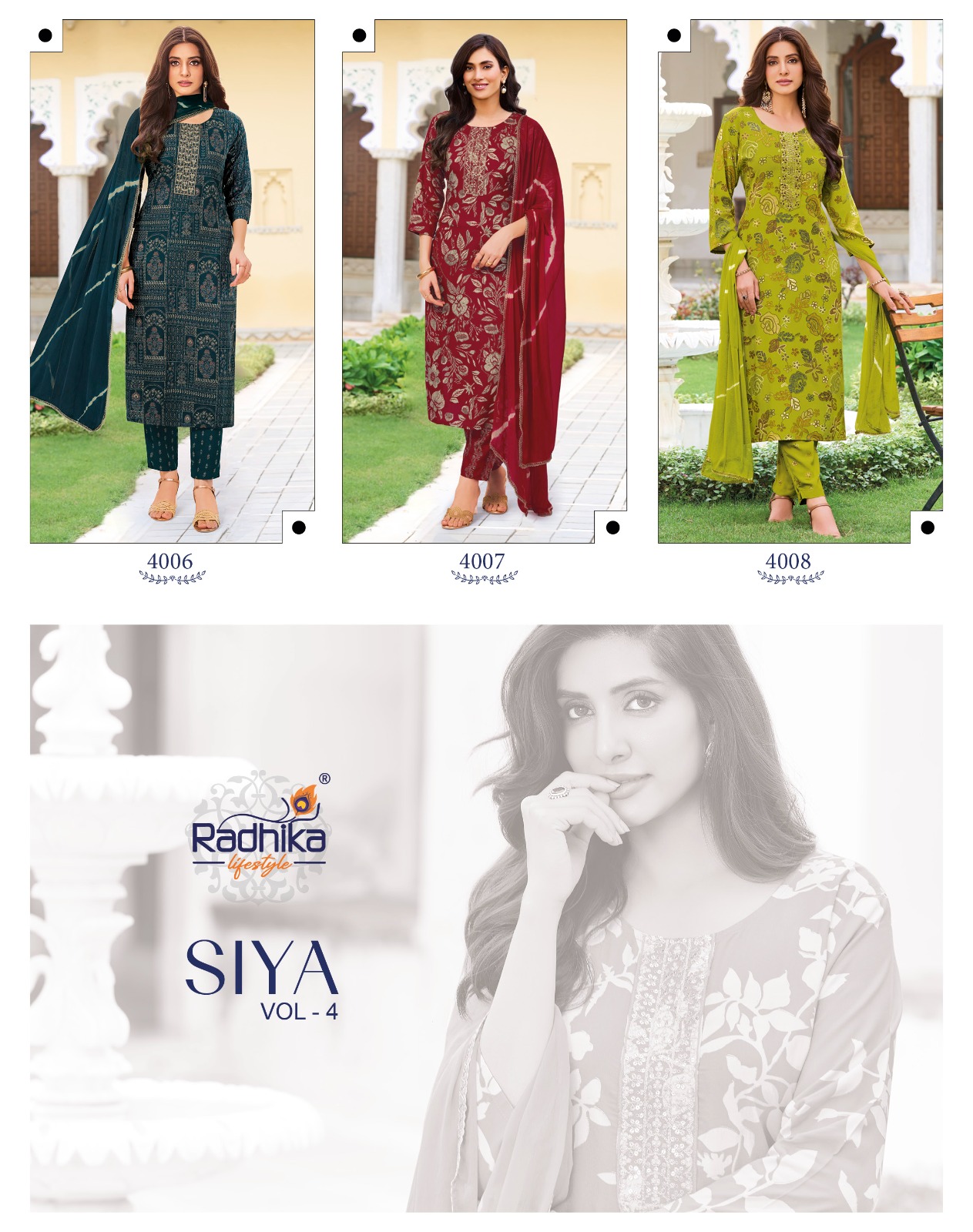 Radhika Lifestyle Siya Vol 4 Readymade Dress Catalog collection 1