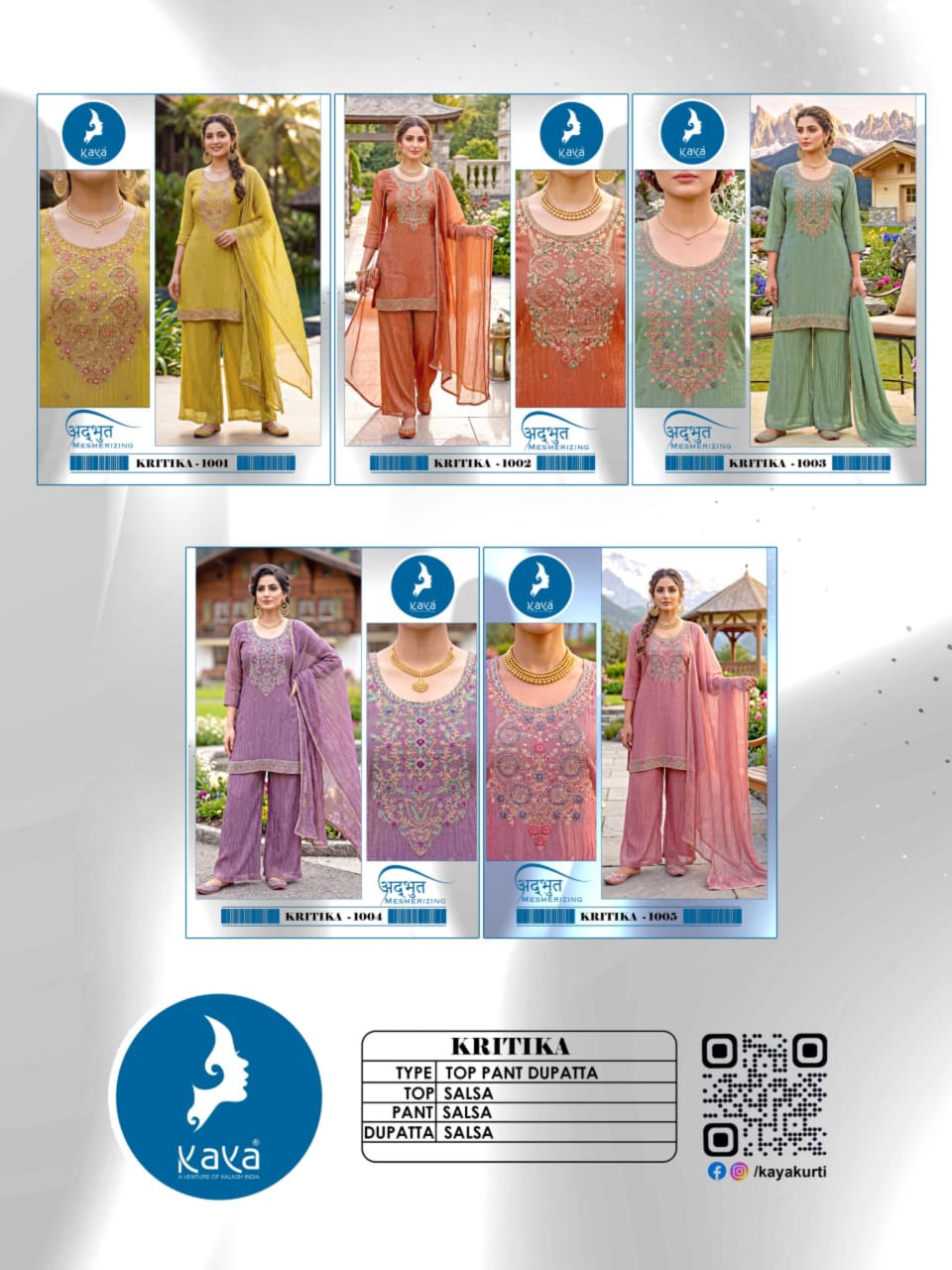 Kaya Kurti Kritika Readymade Dress Catalog collection 7