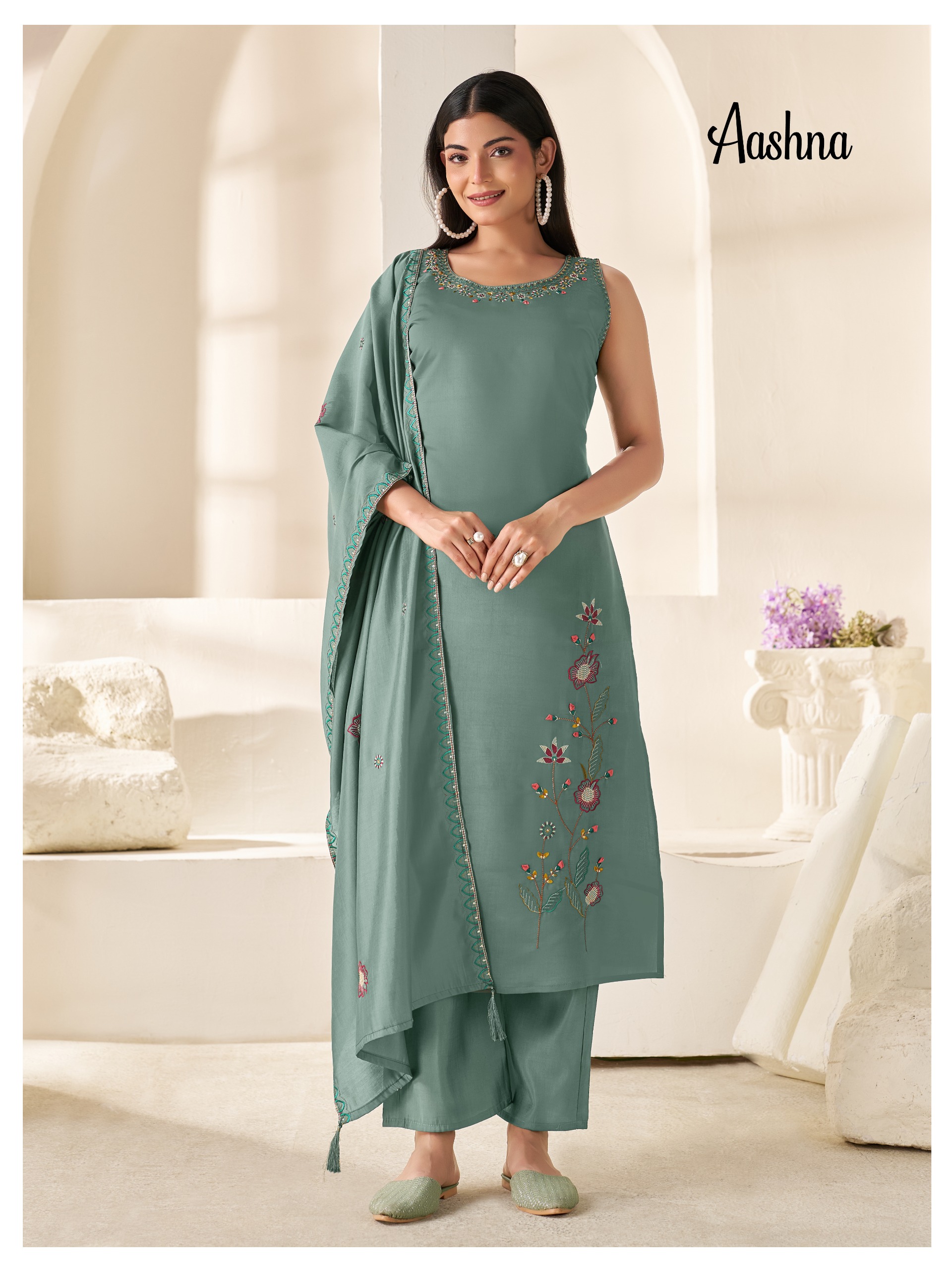 Aarvee Creation Aashna Readymade Dress Size Set collection 1