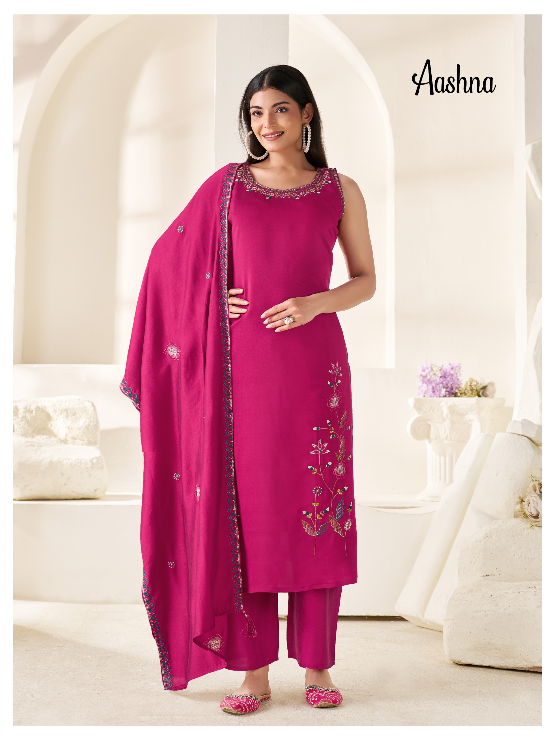 Aarvee Creation Aashna Readymade Dress Size Set collection 4
