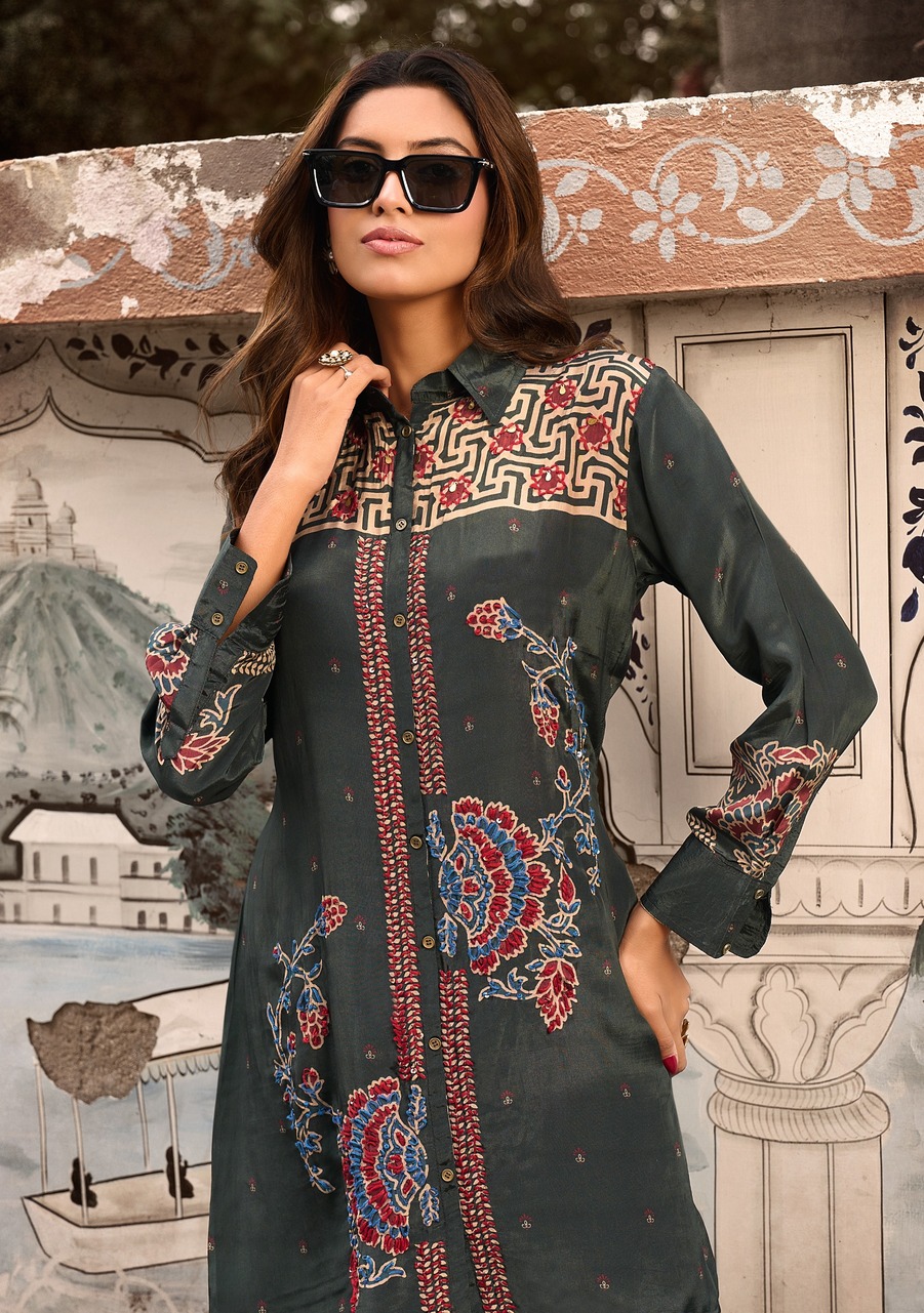 Anju Fabrics Fusion Vol 6 Western Wear Catalog collection 6