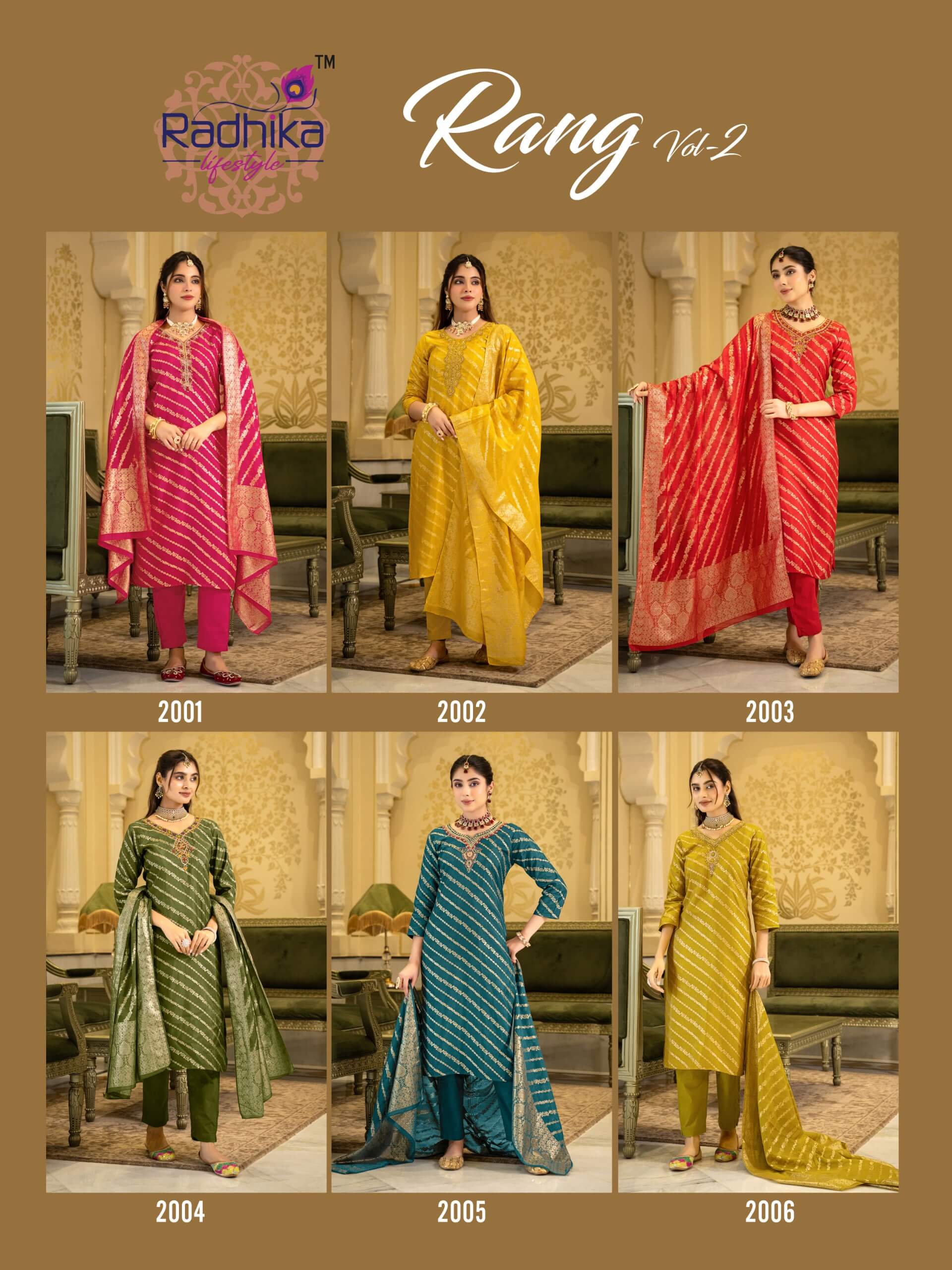 Radhika Lifestyle Rang Vol 2 Readymade Dress Catalog collection 10