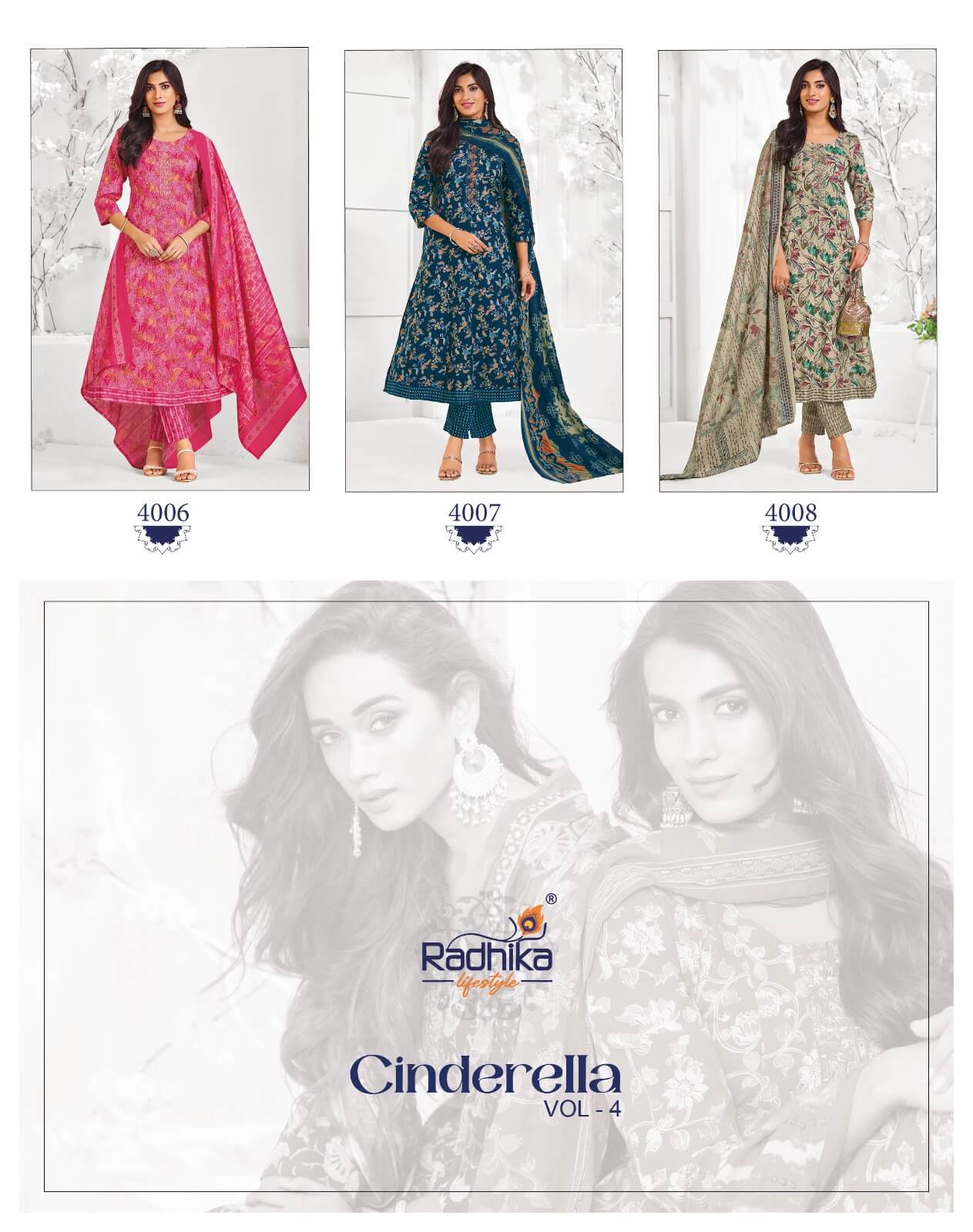 Radhika Lifestyle Cindrella Vol 4 Anarkali Suits Catalog collection 13