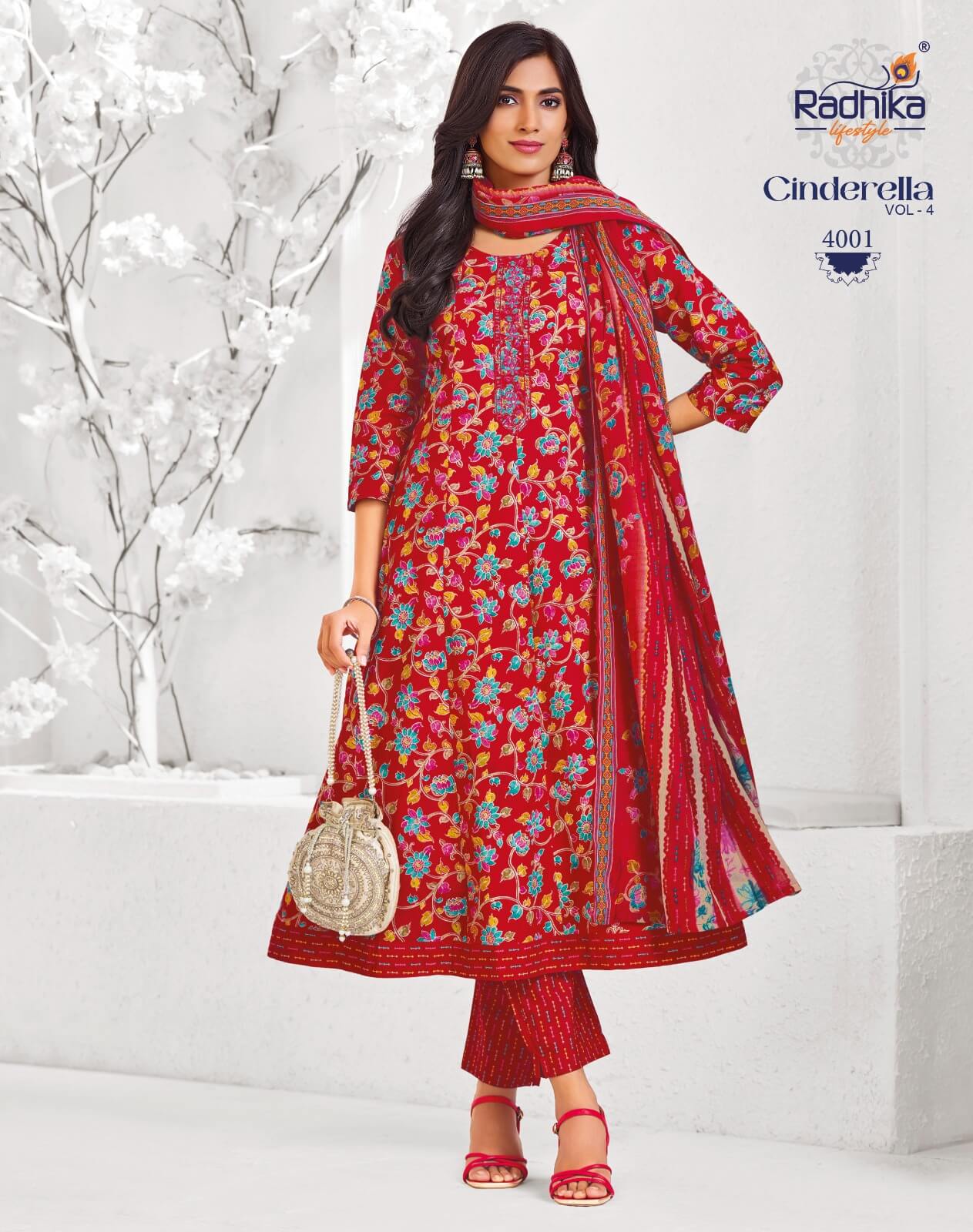 Radhika Lifestyle Cindrella Vol 4 Anarkali Suits Catalog collection 9