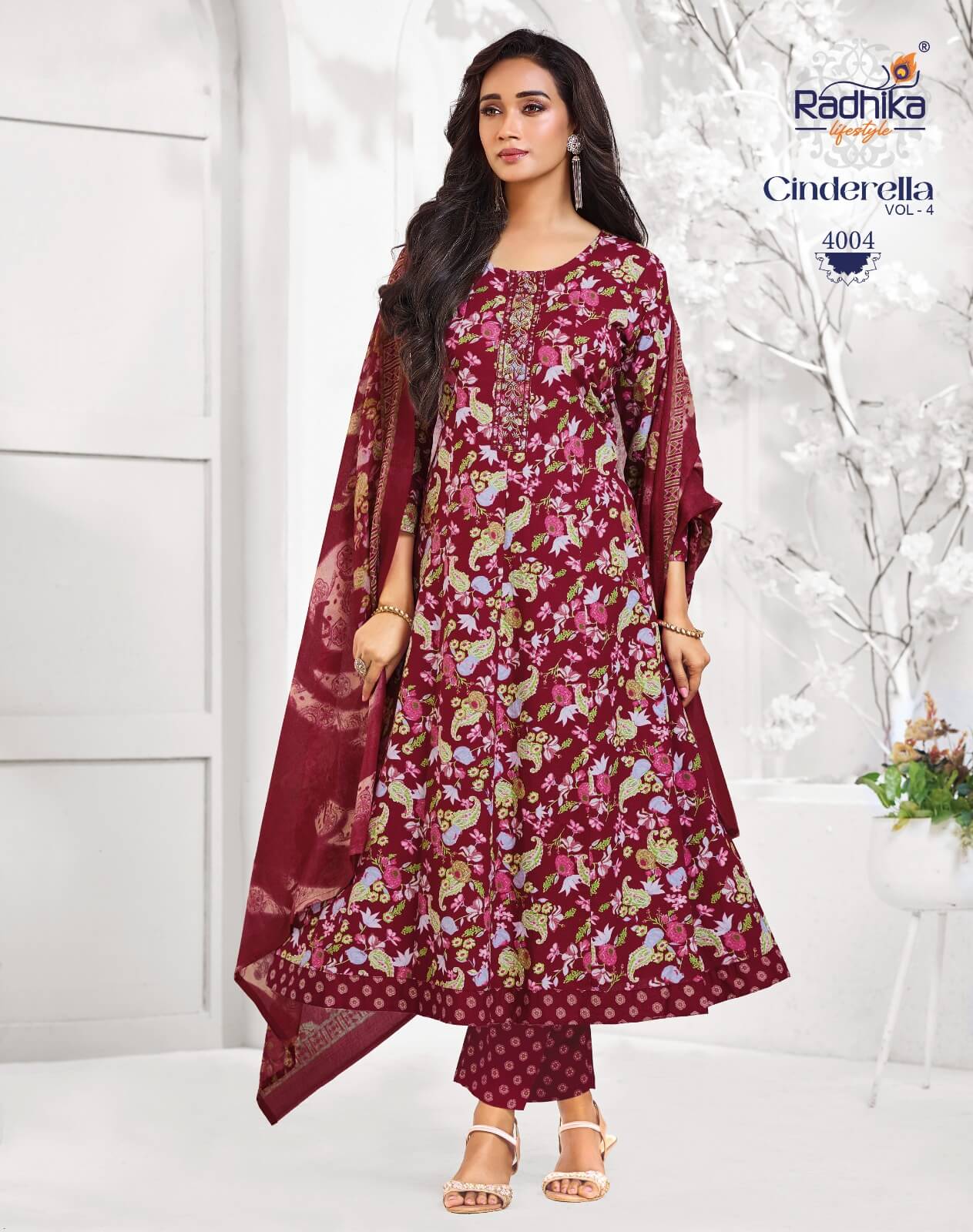 Radhika Lifestyle Cindrella Vol 4 Anarkali Suits Catalog collection 8