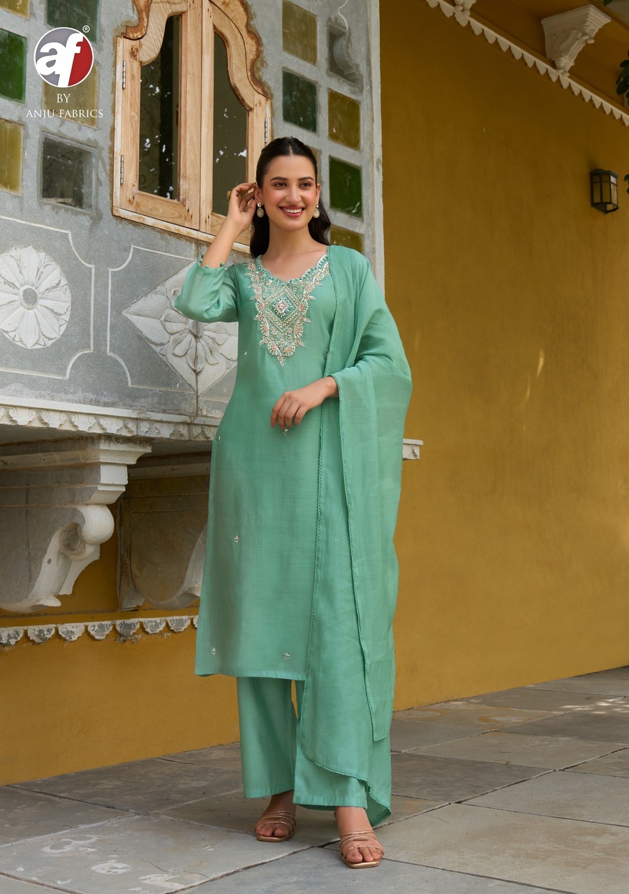 Anju Fabrics Mayra Vol 9 Readymade Dress Catalog collection 15