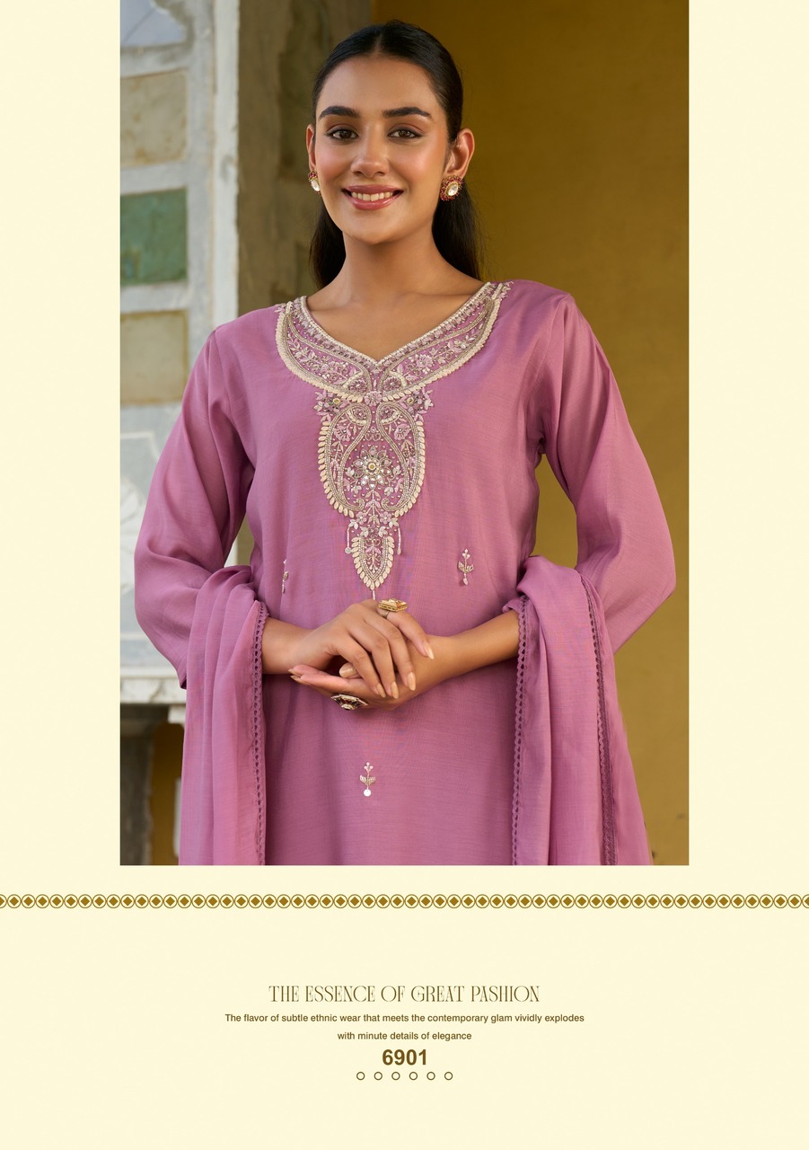 Anju Fabrics Mayra Vol 9 Readymade Dress Catalog collection 4