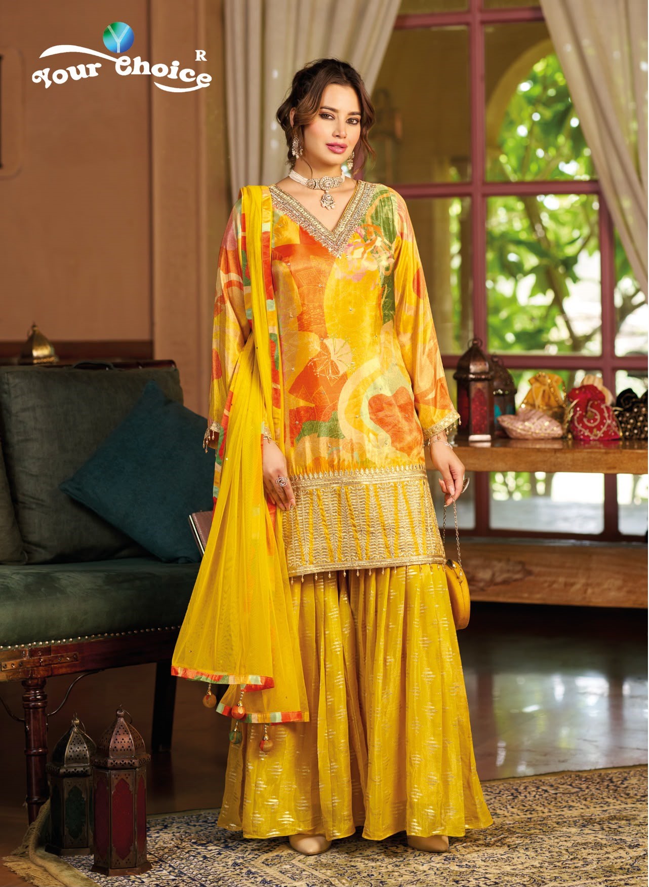 Your Choice Ginni Vol 6 Designer Salwar Suits Catalog collection 3