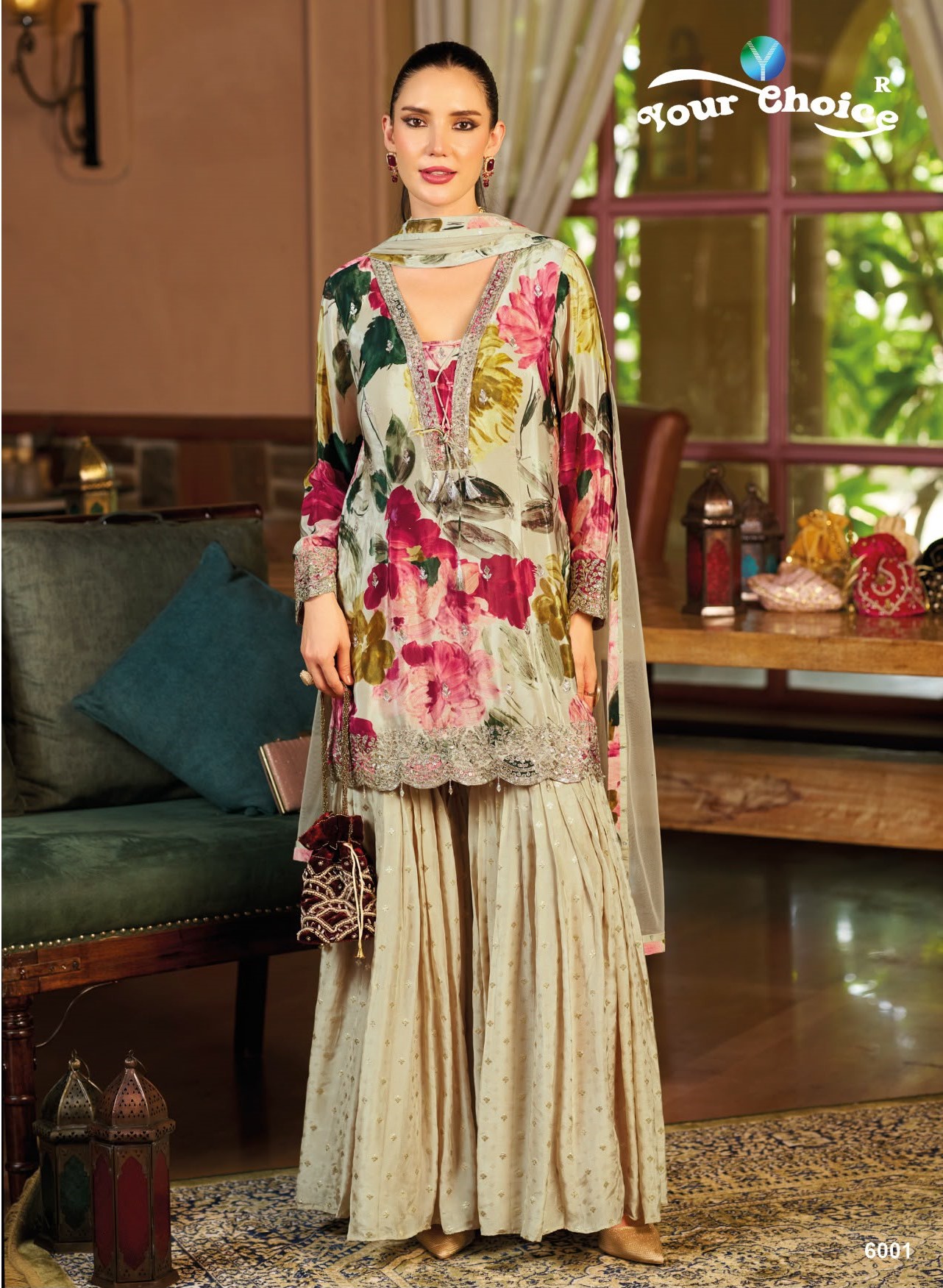 Your Choice Ginni Vol 6 Designer Salwar Suits Catalog collection 9