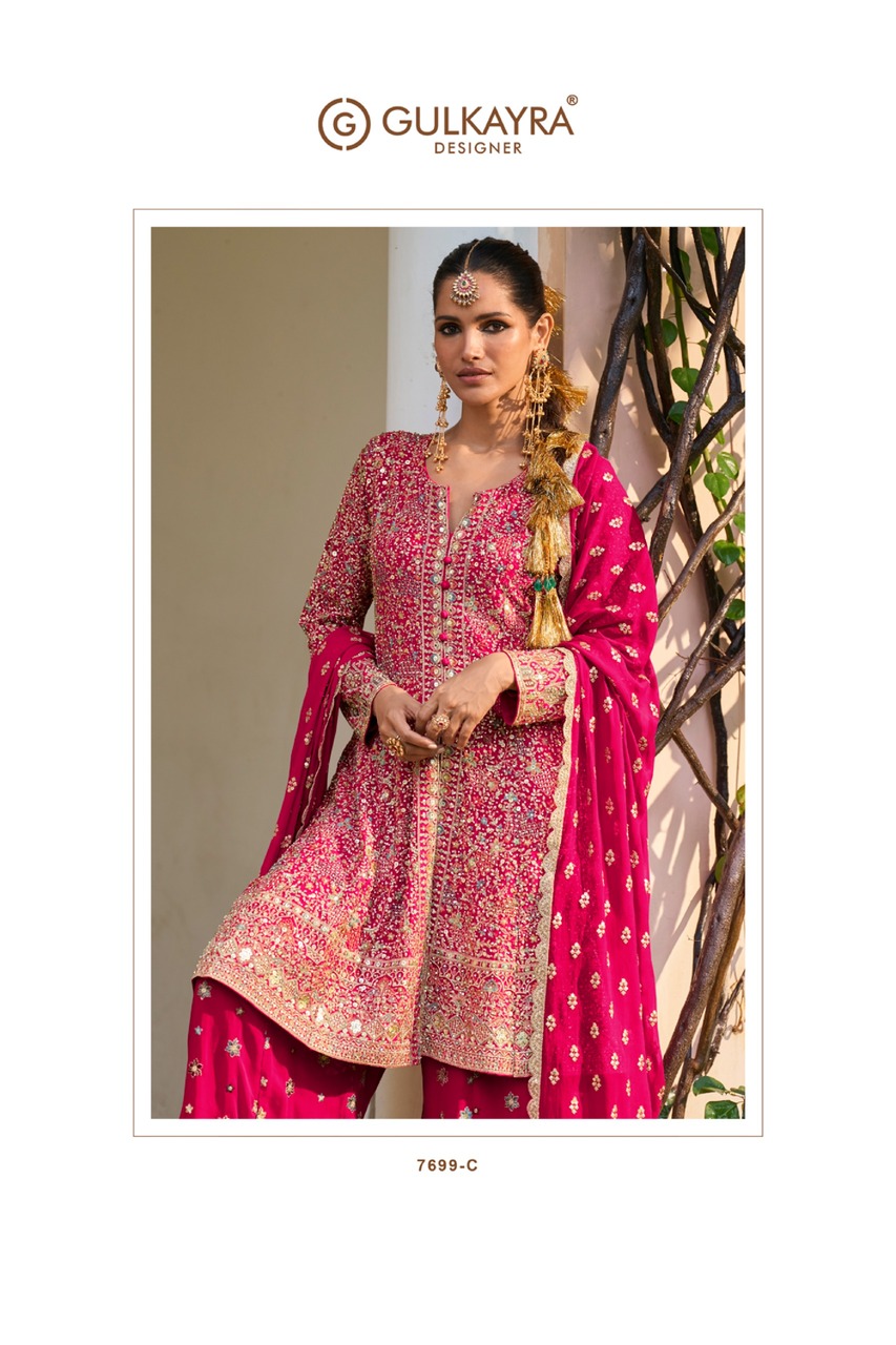 Gulkayra Rakul Designer Wedding Party Salwar Suits Catalog collection 5