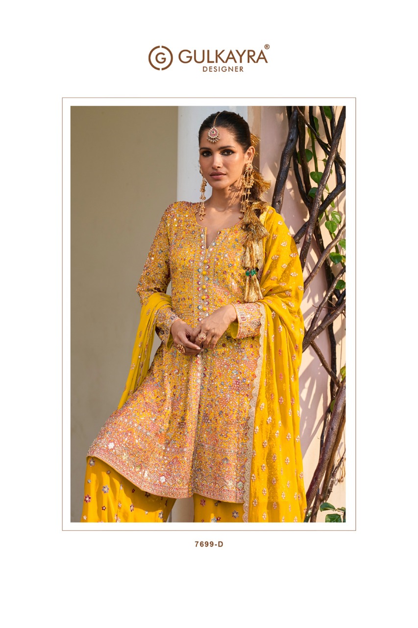 Gulkayra Rakul Designer Wedding Party Salwar Suits Catalog collection 2