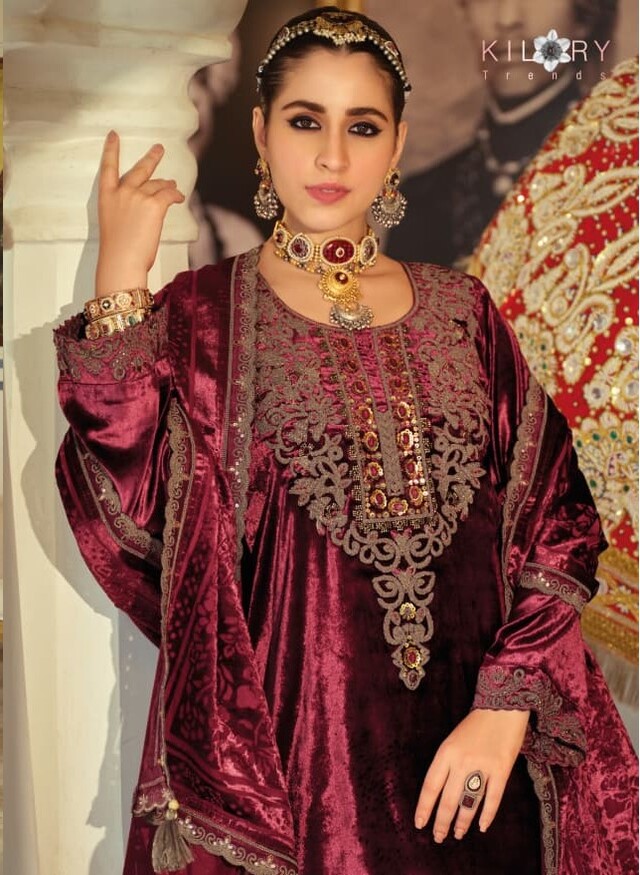 kilory Trends Legacy Embroidery Salwar Kameez Catalog collection 2
