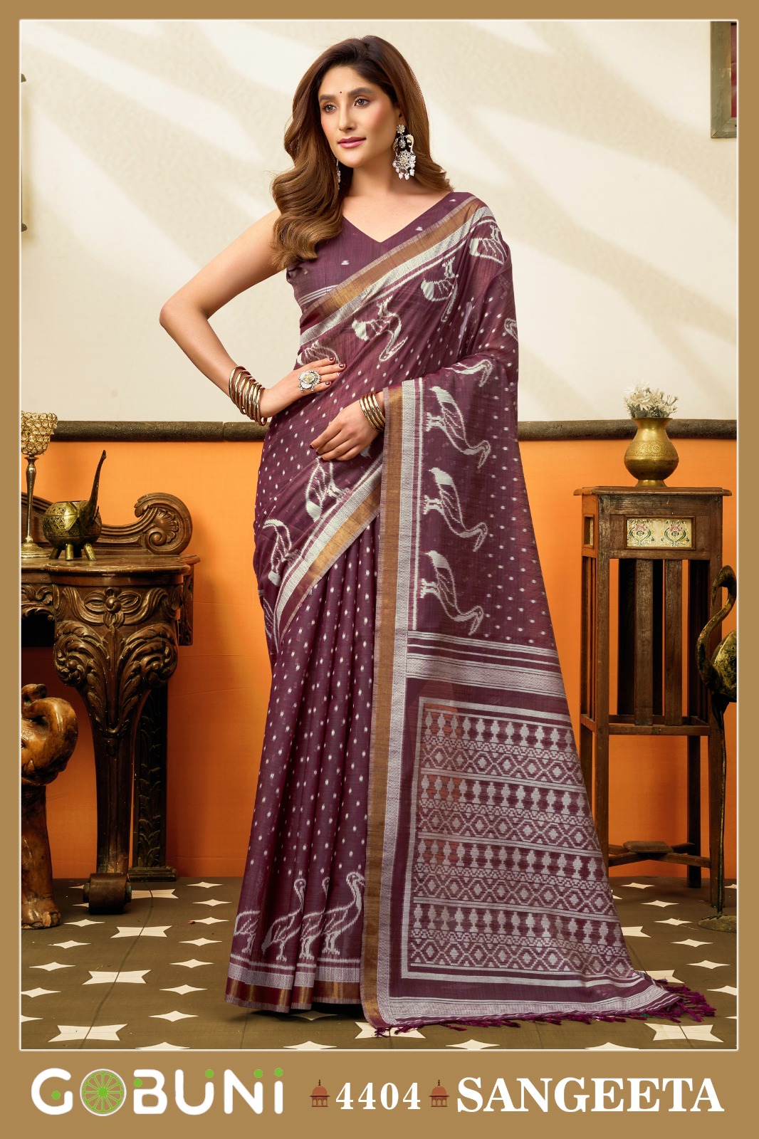 Gobuni Sangeeta Sarees catalog collection 4