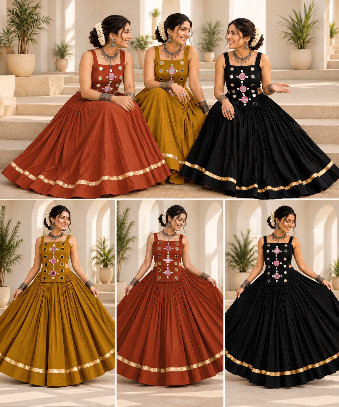 Aarvee Creation Navratri 7106 Designer Salwar Suits Catalog collection 12