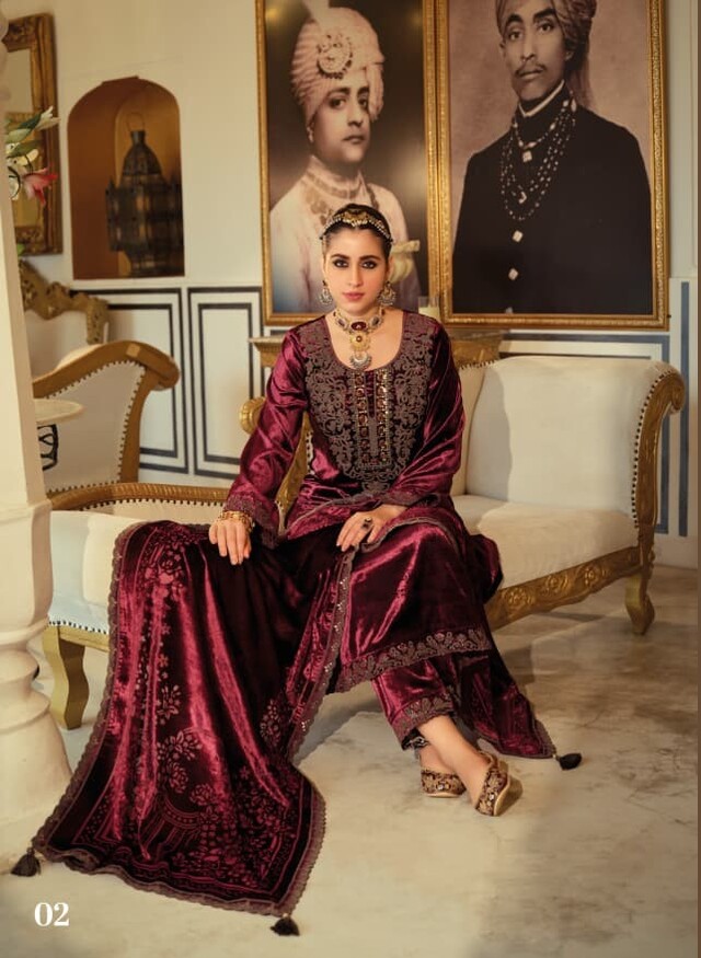 kilory Trends Legacy Embroidery Salwar Kameez Catalog collection 6