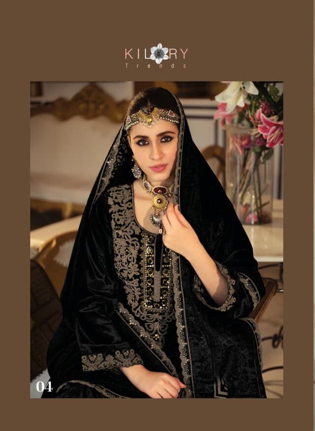 kilory Trends Legacy Embroidery Salwar Kameez Catalog collection 10