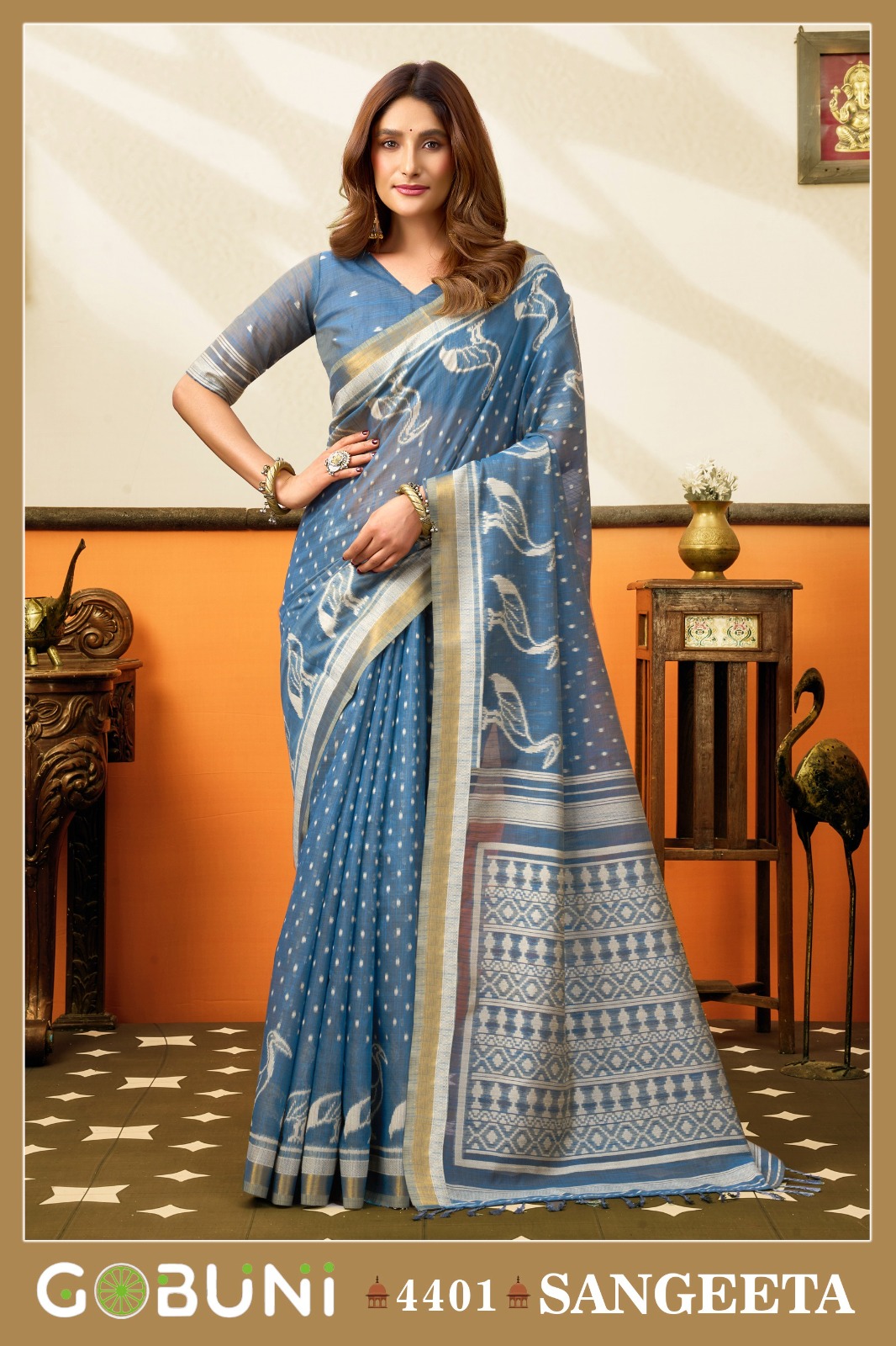 Gobuni Sangeeta Sarees catalog collection 6
