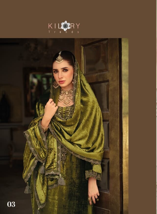 kilory Trends Legacy Embroidery Salwar Kameez Catalog collection 11