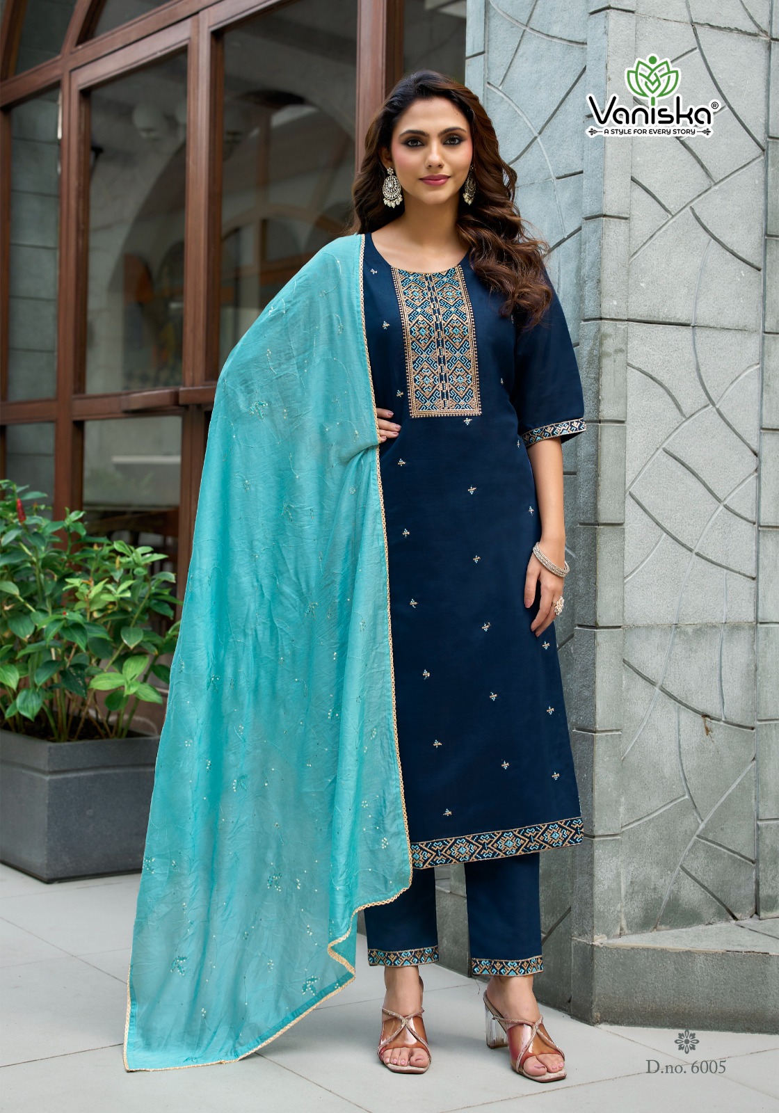 Vaniska Fiza Vol 6 Readymade Dress Catalog collection 4