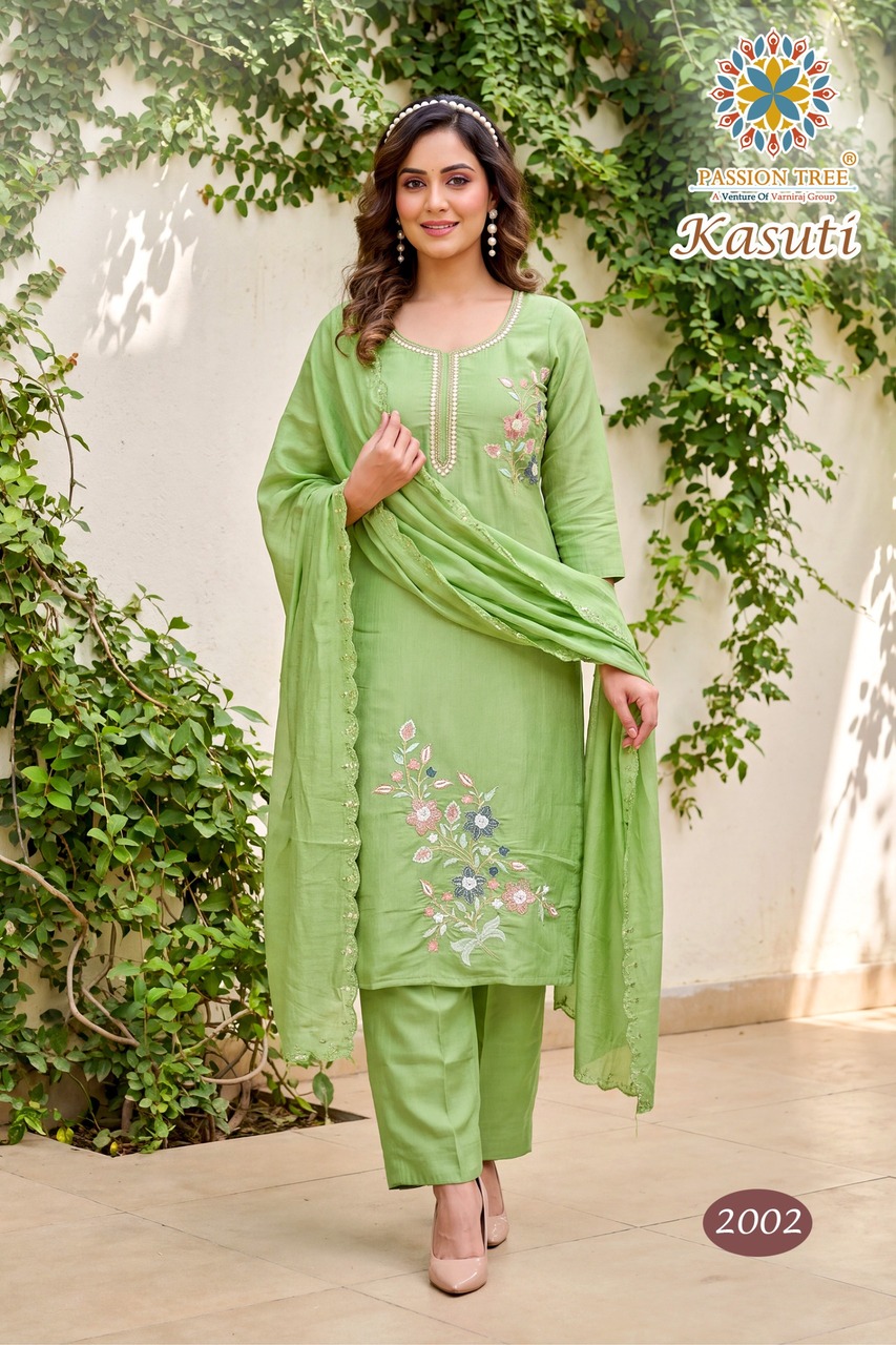 Passion Tree Kasuti Vol 2 Readymade Dress Catalog collection 4