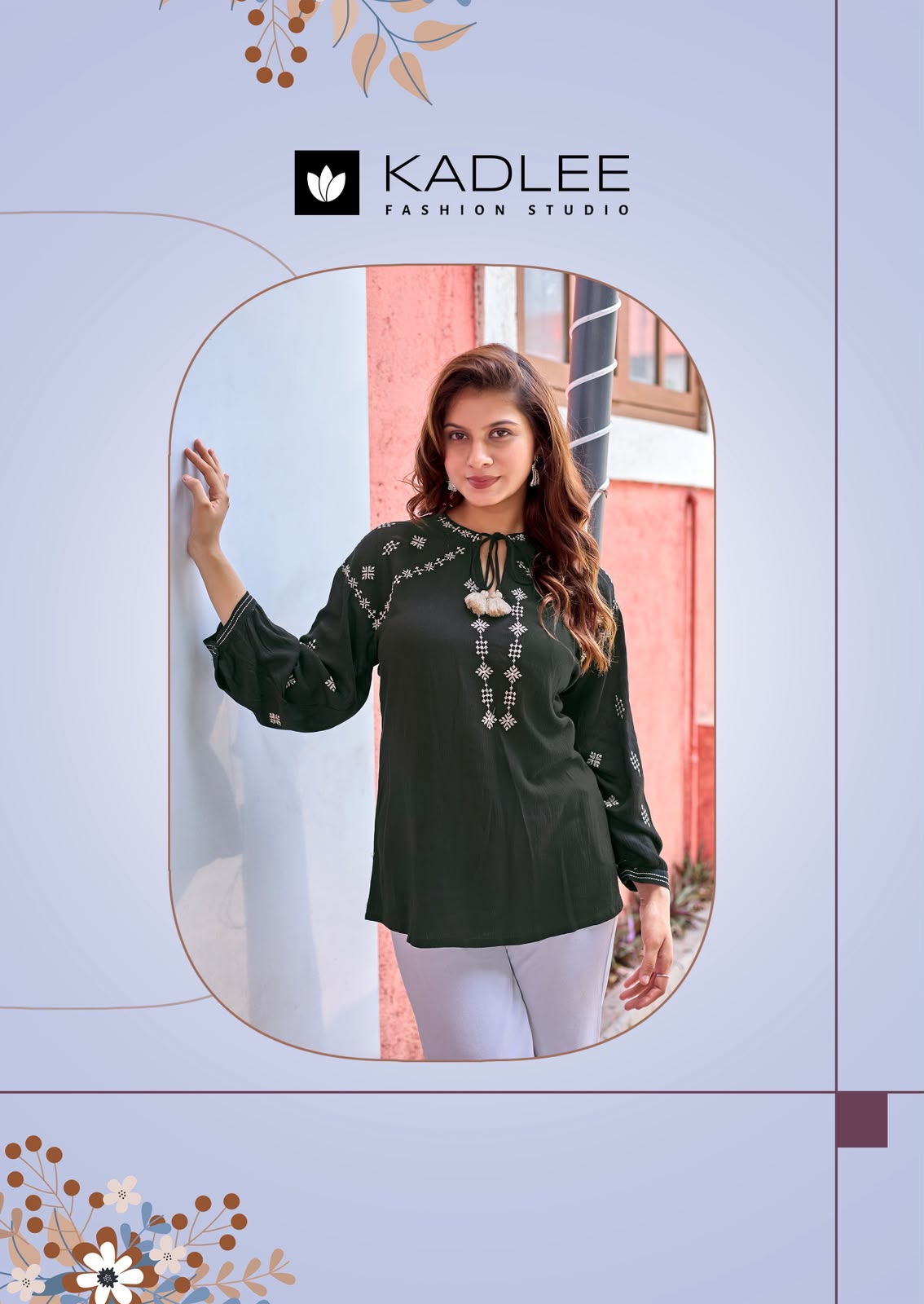 Kadlee Crystal Vol 3 Rayon Kurti Catalog collection 4