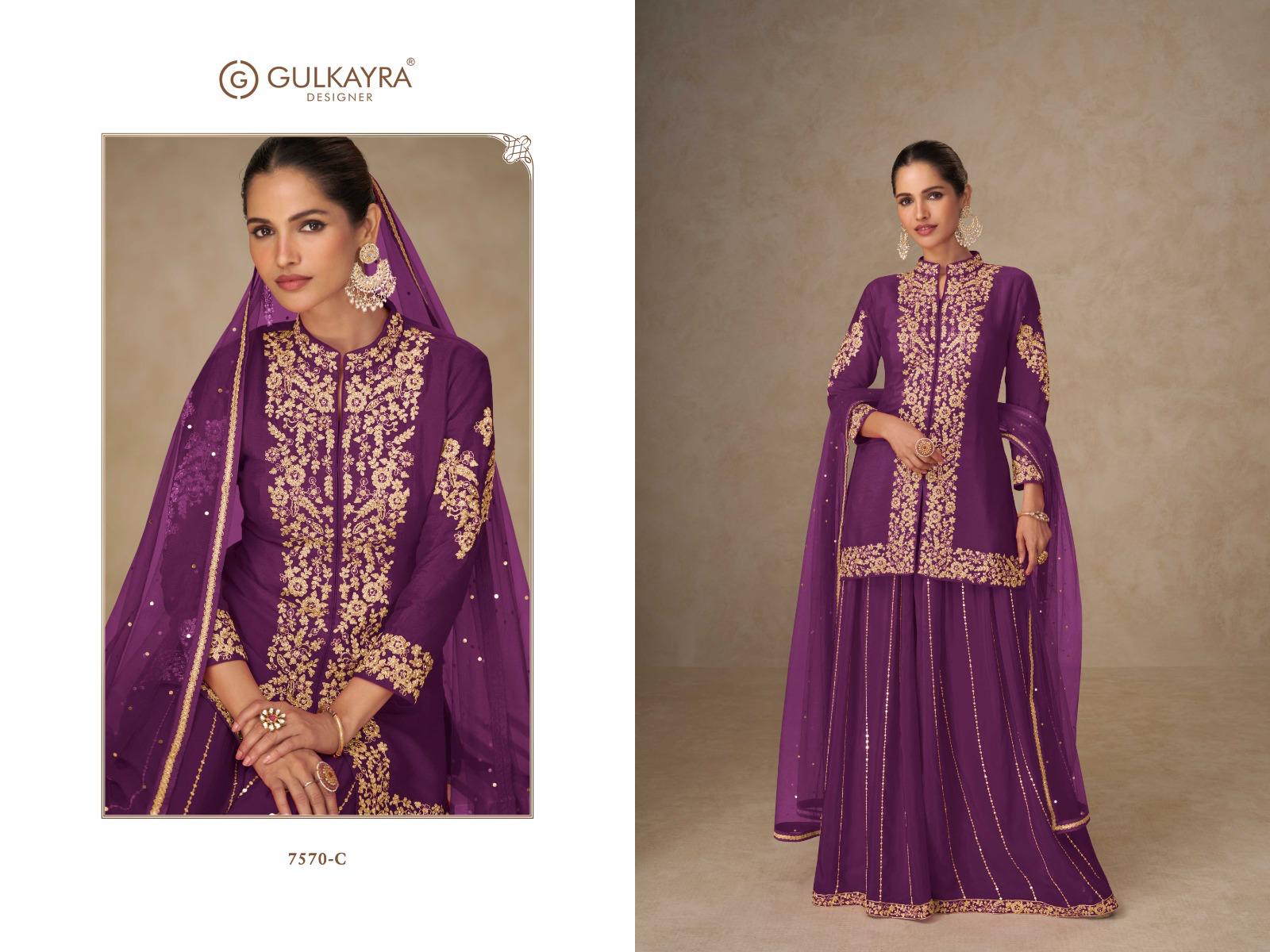 Gulkayra Shahnaz Designer Wedding Party Salwar Suits Catalog collection 2