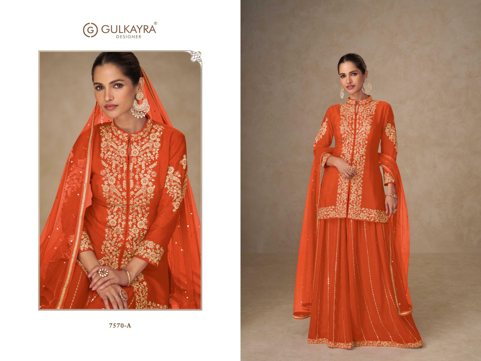 Gulkayra Shahnaz Designer Wedding Party Salwar Suits Catalog collection 5