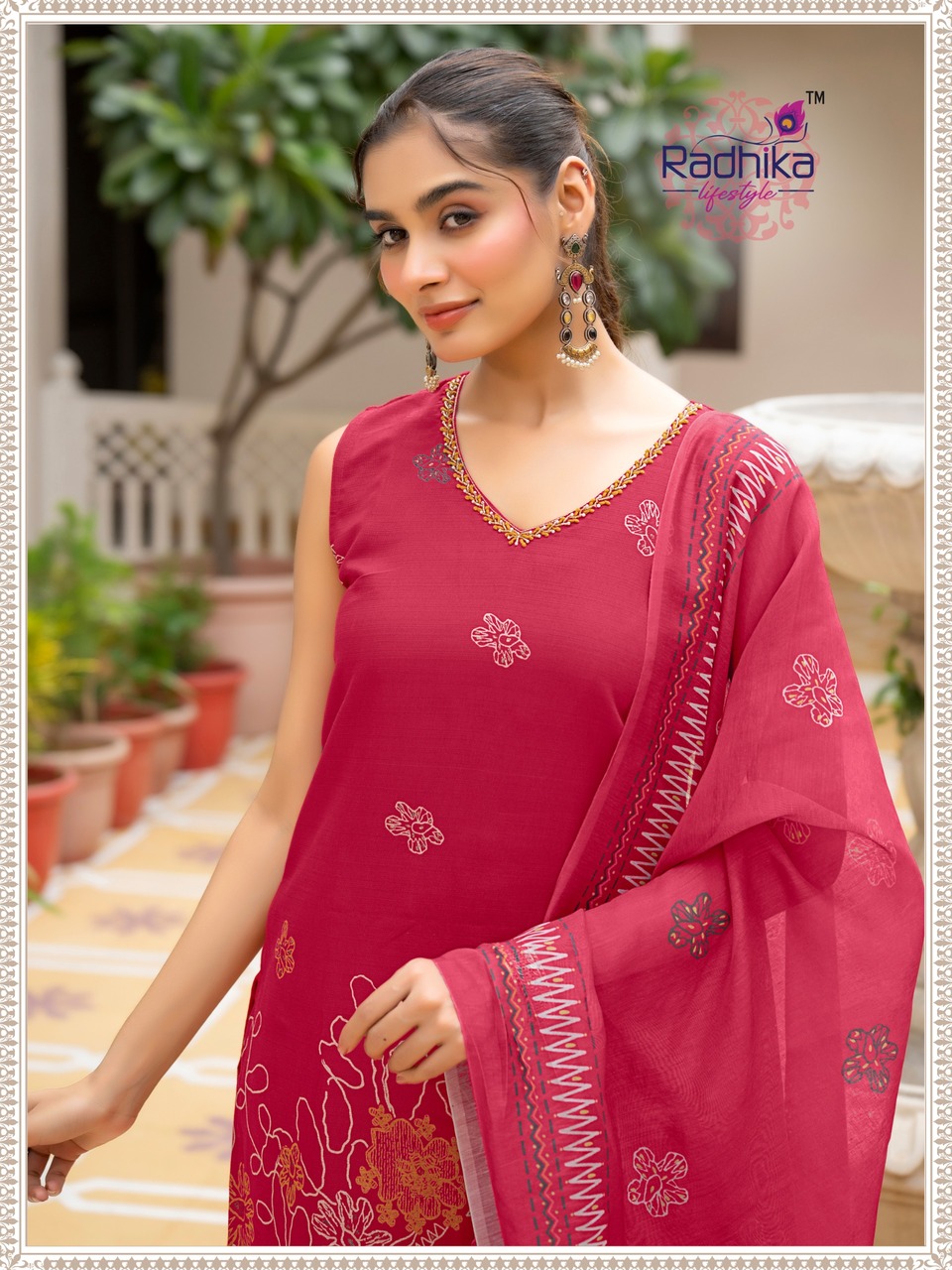 Radhika Lifestyle Gulabi Readymade Dress Catalog collection 8