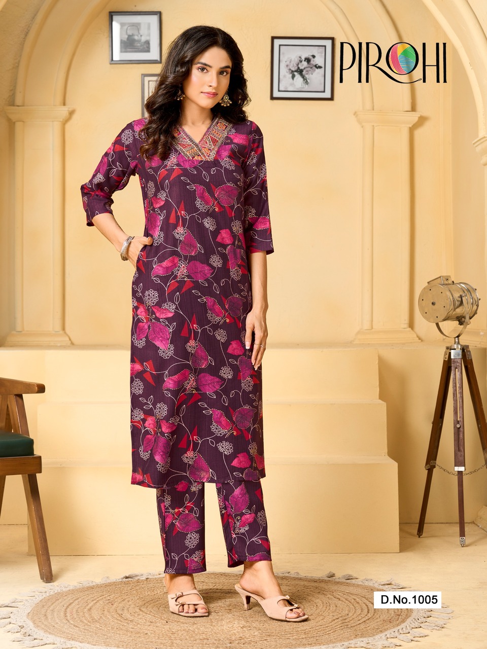 Pirohi Krishi Kurtish With Bottom Catalog collection 5