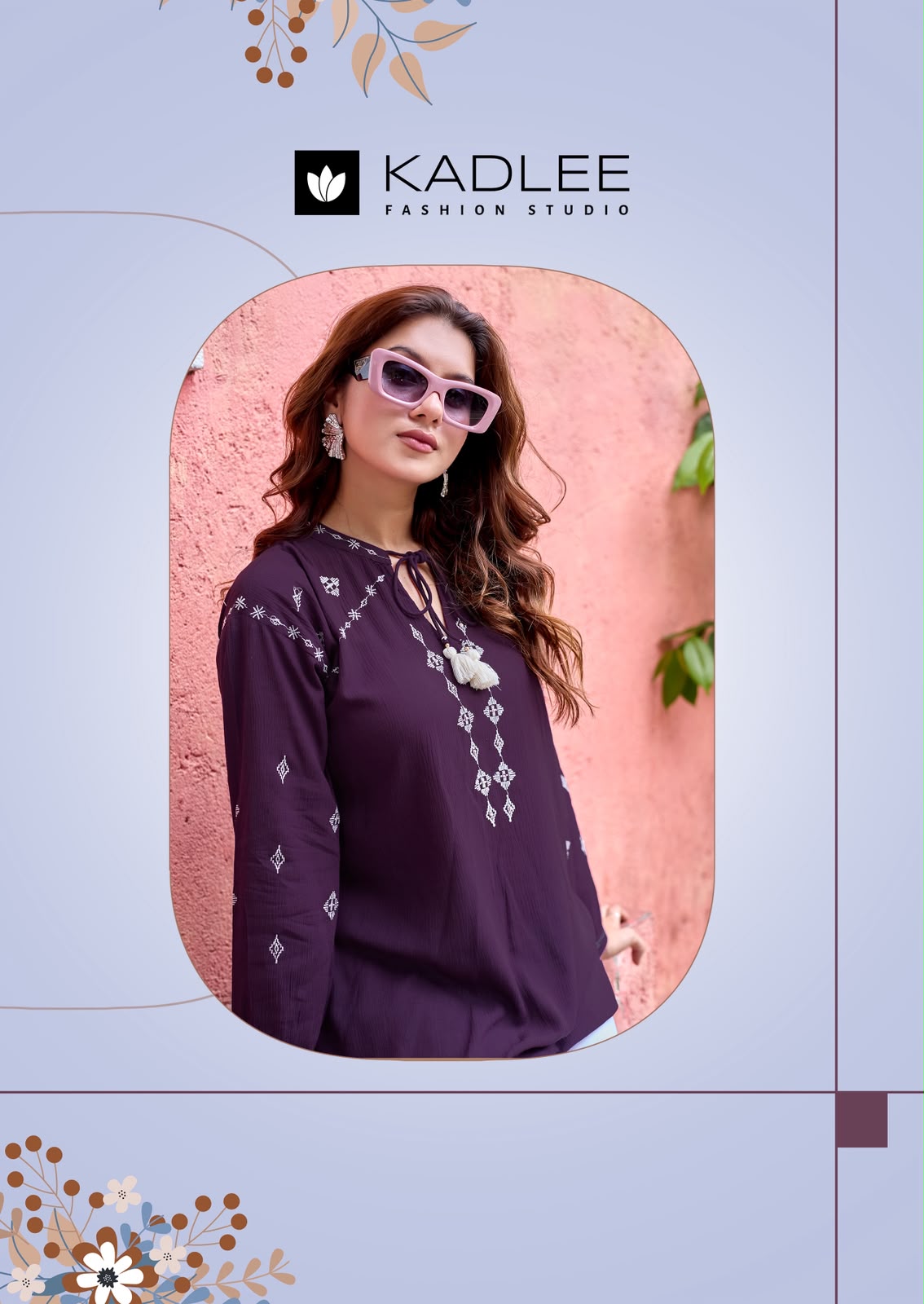 Kadlee Crystal Vol 3 Rayon Kurti Catalog collection 9