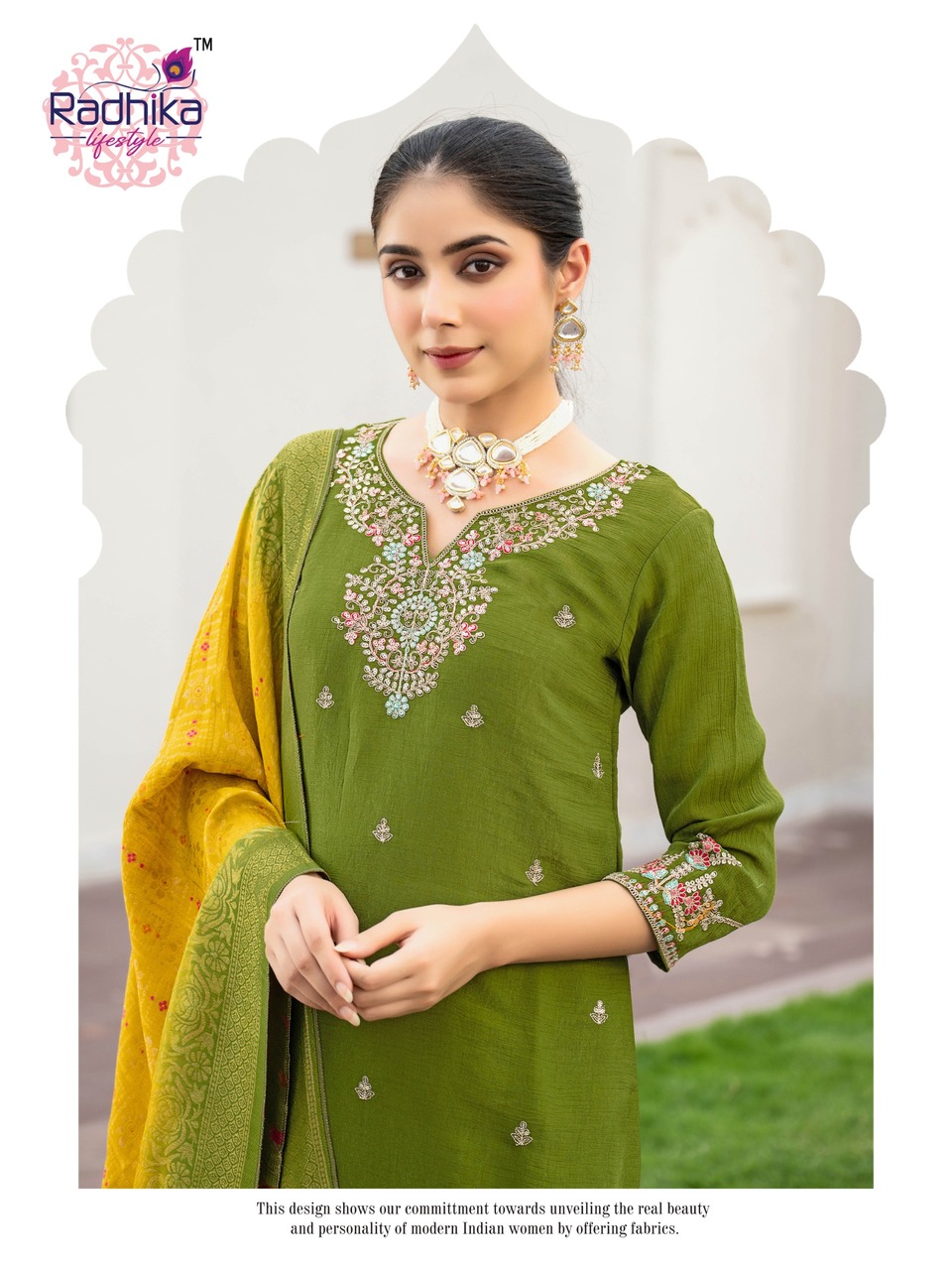 Radhika Lifestyle Haldi Mehndi Readymade Dress Catalog collection 1