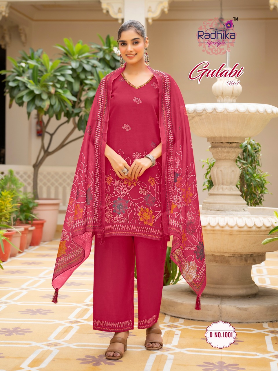 Radhika Lifestyle Gulabi Readymade Dress Catalog collection 7