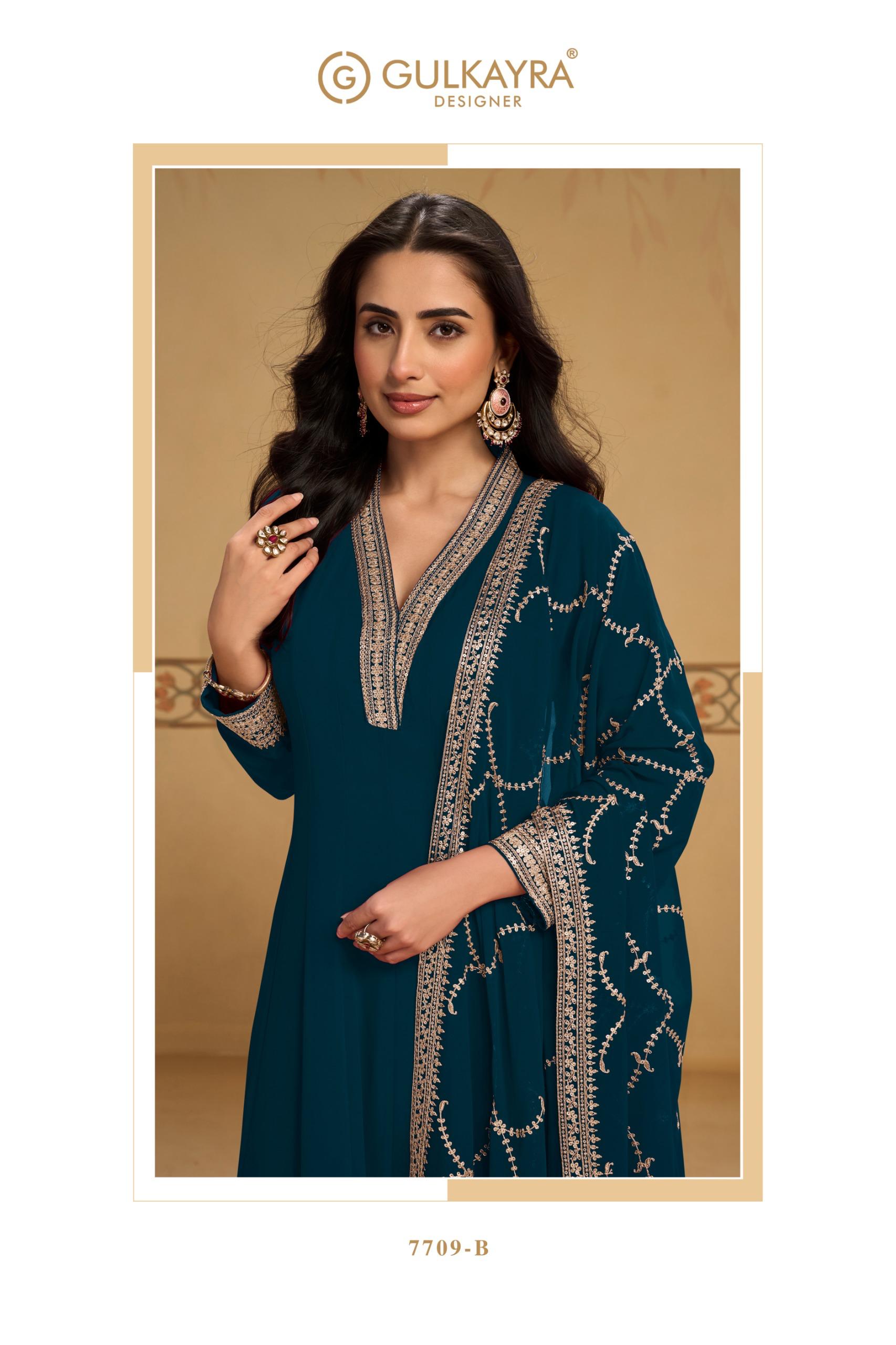 Gulkayra Mehfil Embroidery Salwar Kameez Catalog collection 7