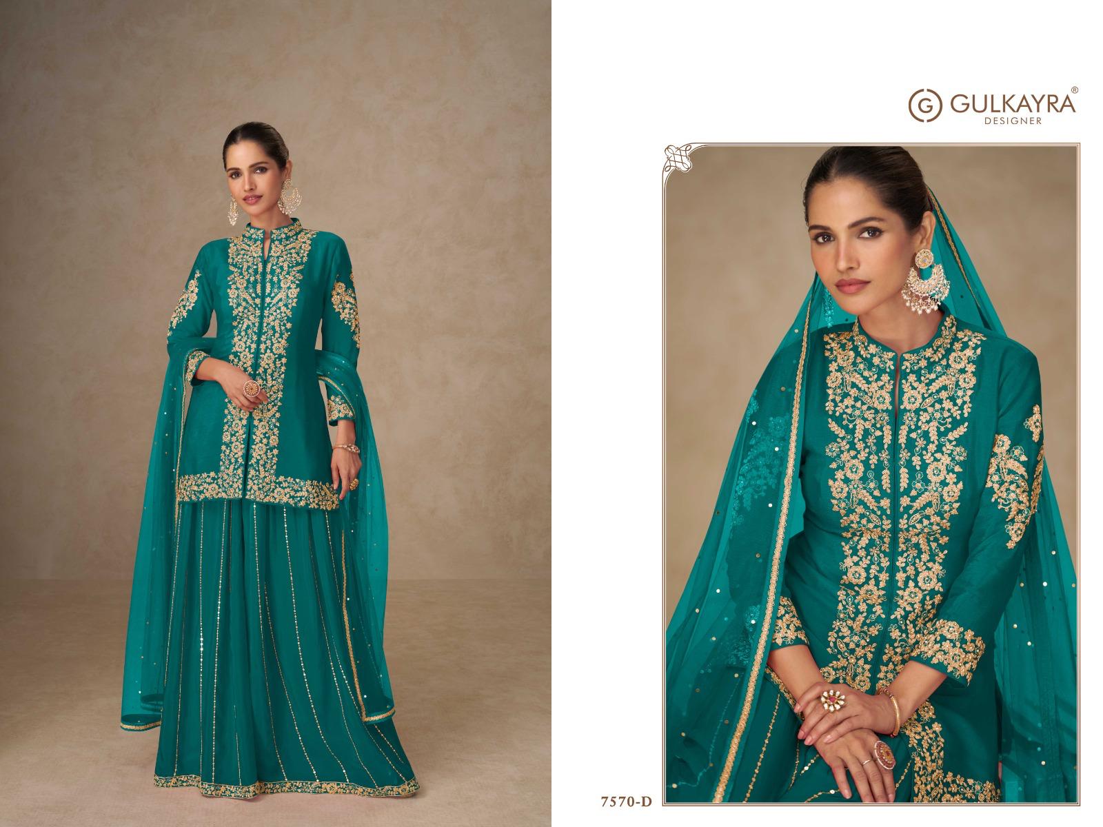 Gulkayra Shahnaz Designer Wedding Party Salwar Suits Catalog collection 4