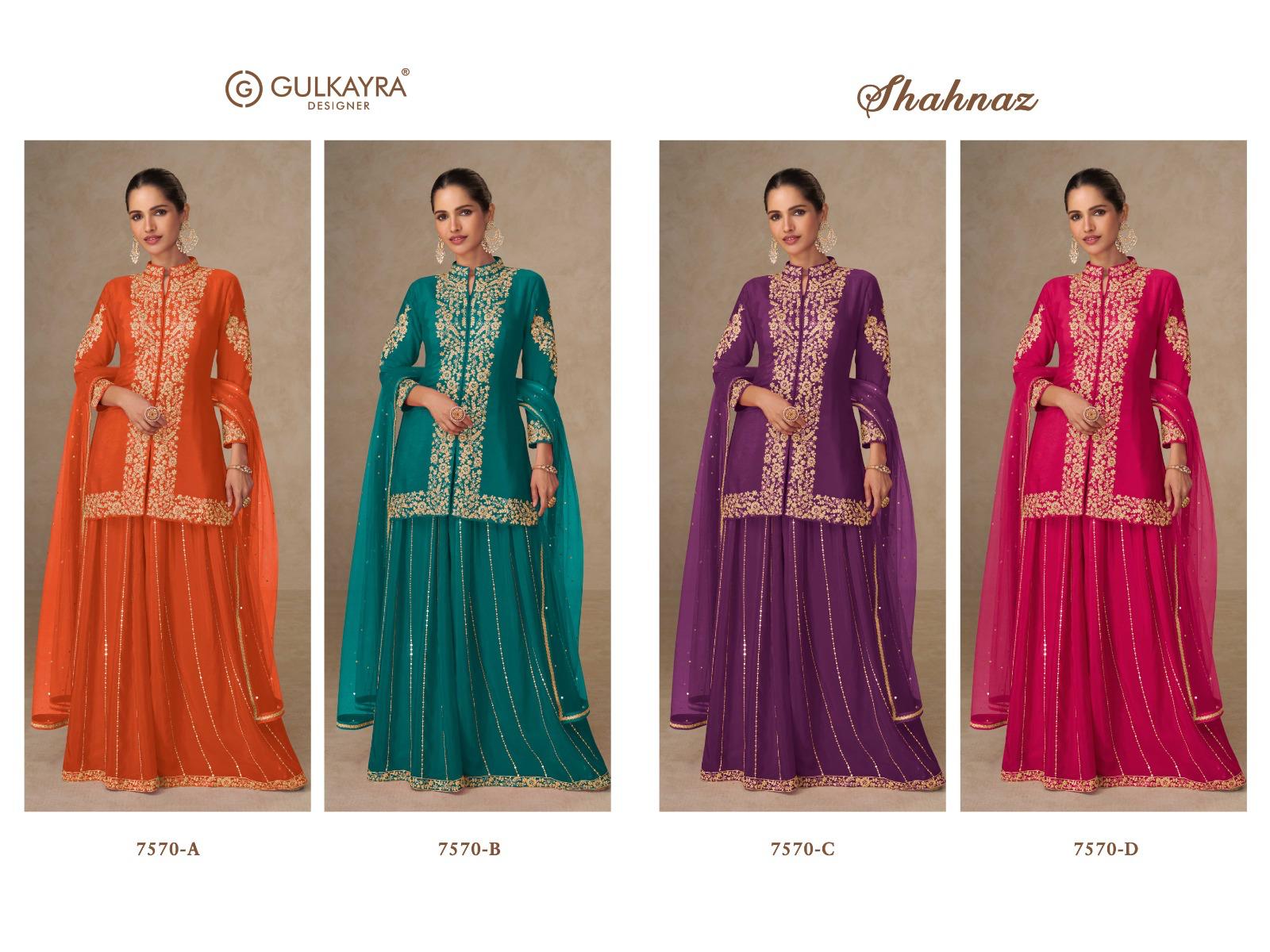 Gulkayra Shahnaz Designer Wedding Party Salwar Suits Catalog collection 3
