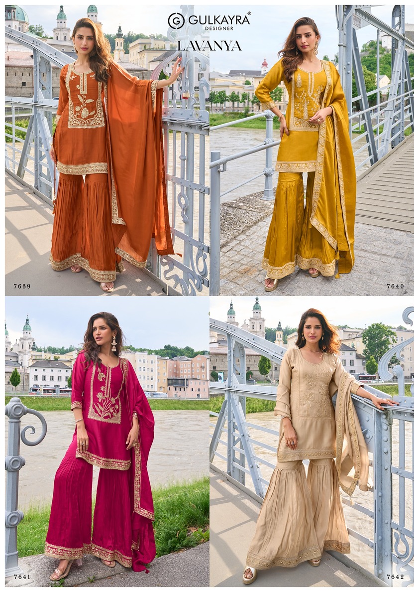 GulKayra Lavanya Embroidery Salwar Kameez Catalog collection 11