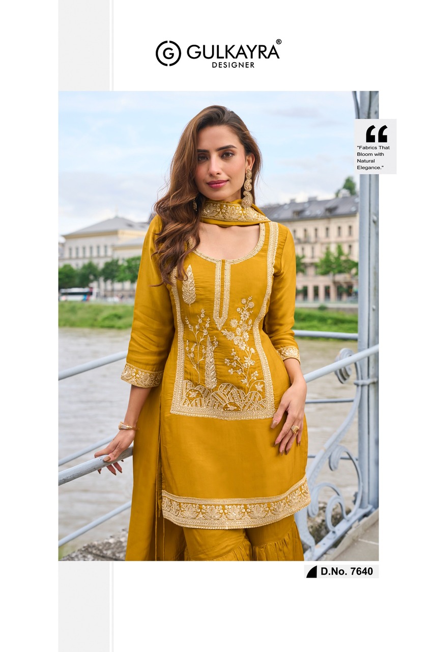 GulKayra Lavanya Embroidery Salwar Kameez Catalog collection 7