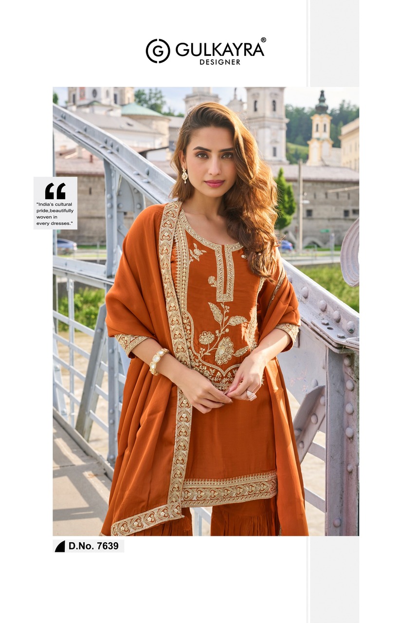 GulKayra Lavanya Embroidery Salwar Kameez Catalog collection 8