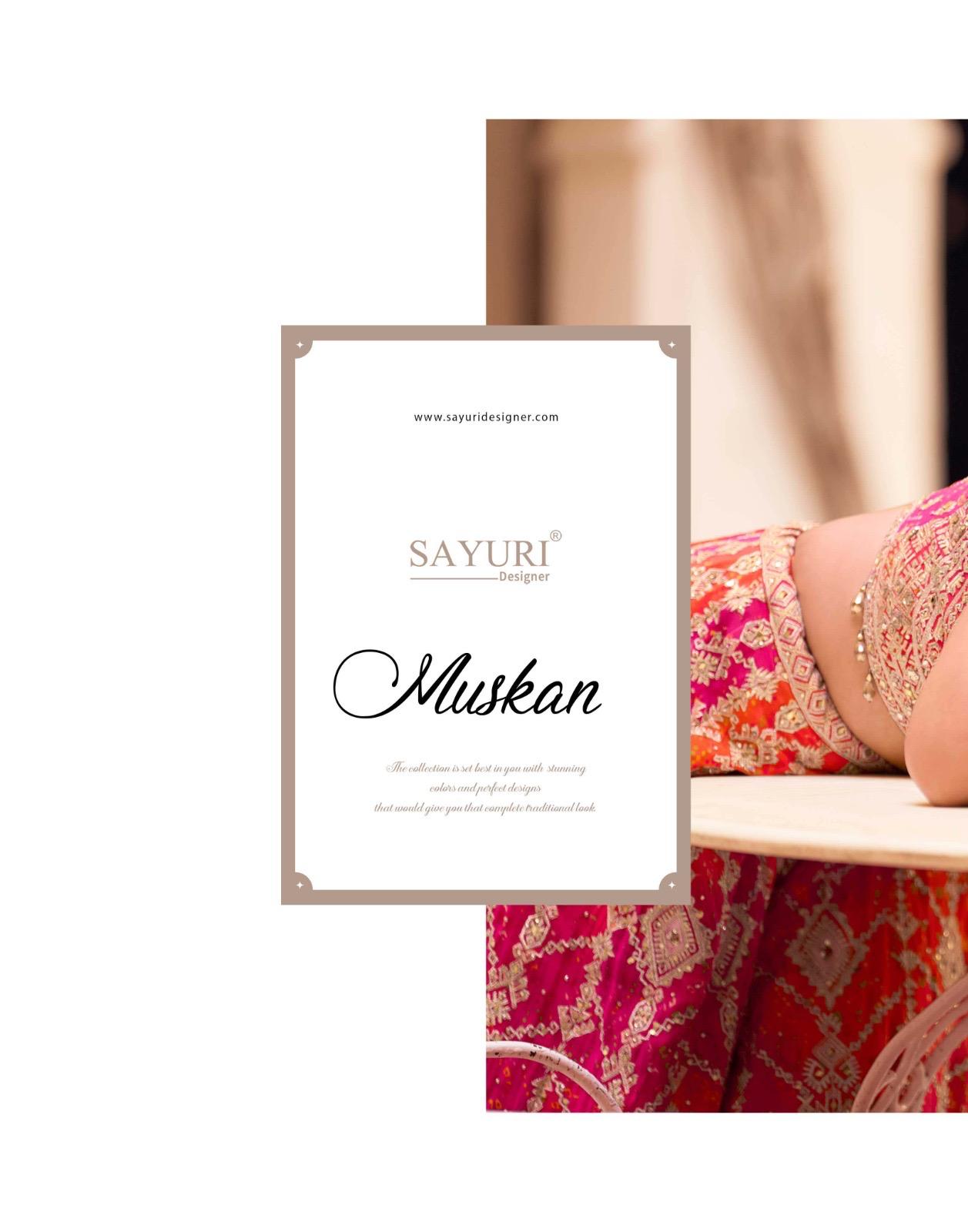 Sayuri Designer Muskan Designer Salwar Suits Catalog collection 8