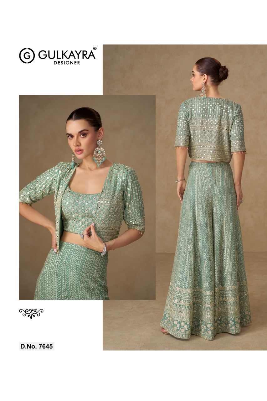 Gulkayra Liyara Designer Wedding Party Suits Catalog collection 9