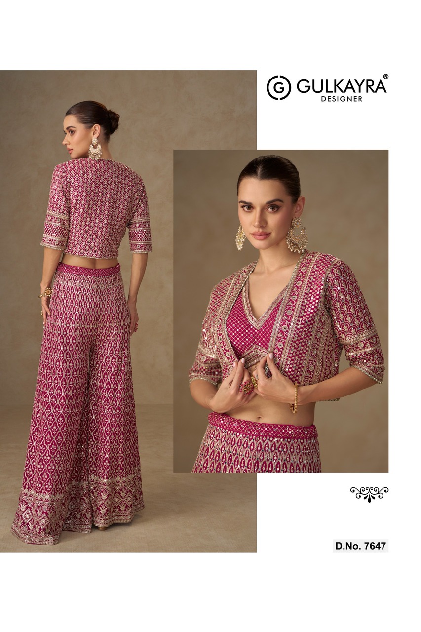 Gulkayra Liyara Designer Wedding Party Suits Catalog collection 11