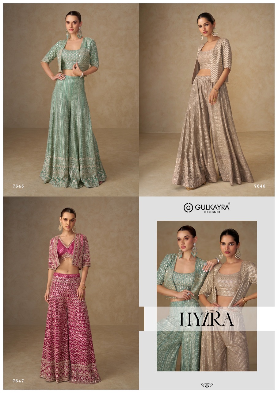 Gulkayra Liyara Designer Wedding Party Suits Catalog collection 10
